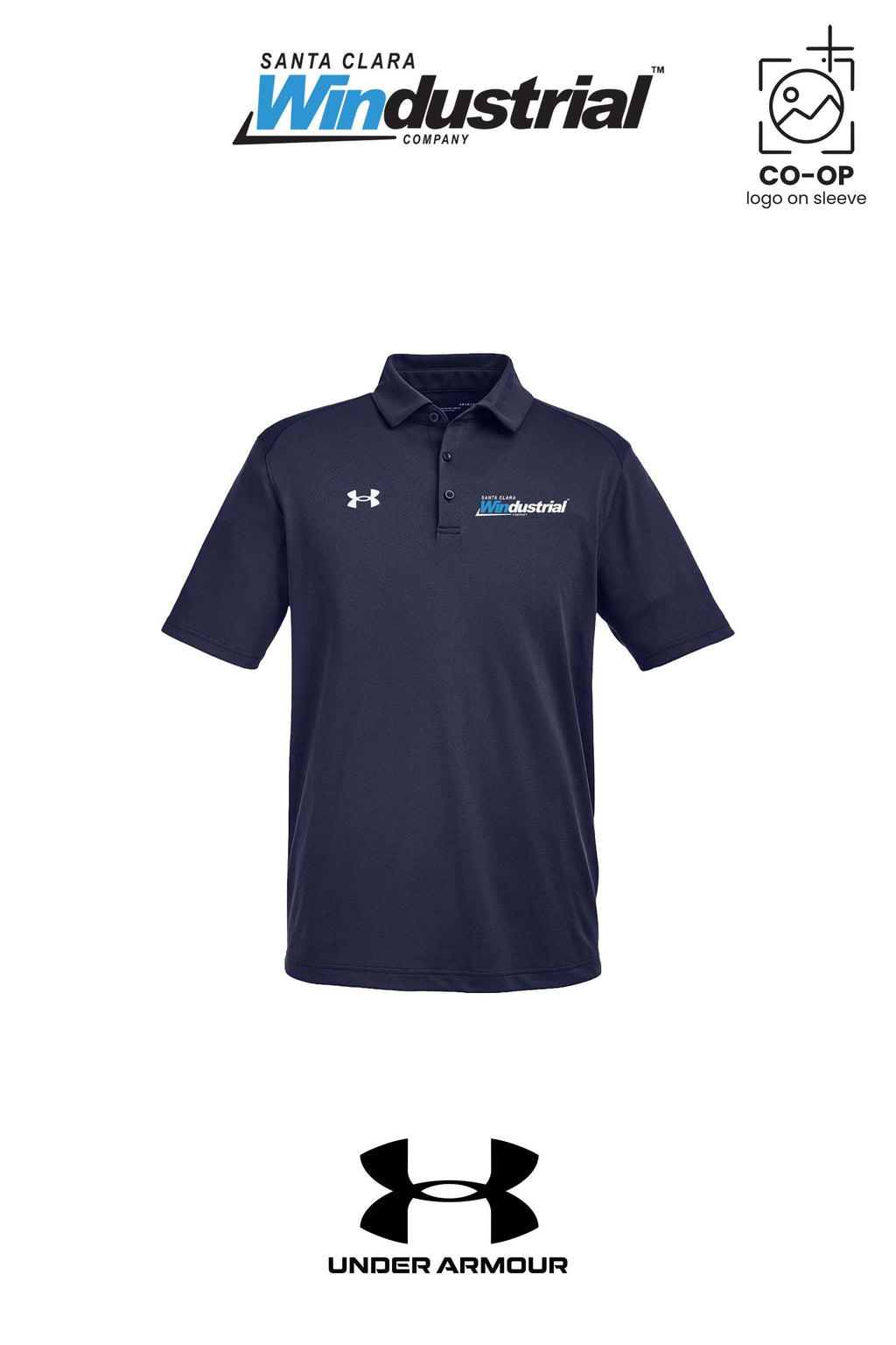 Under Armour Mens Tech™ Polo - Santa Clara Windustrial