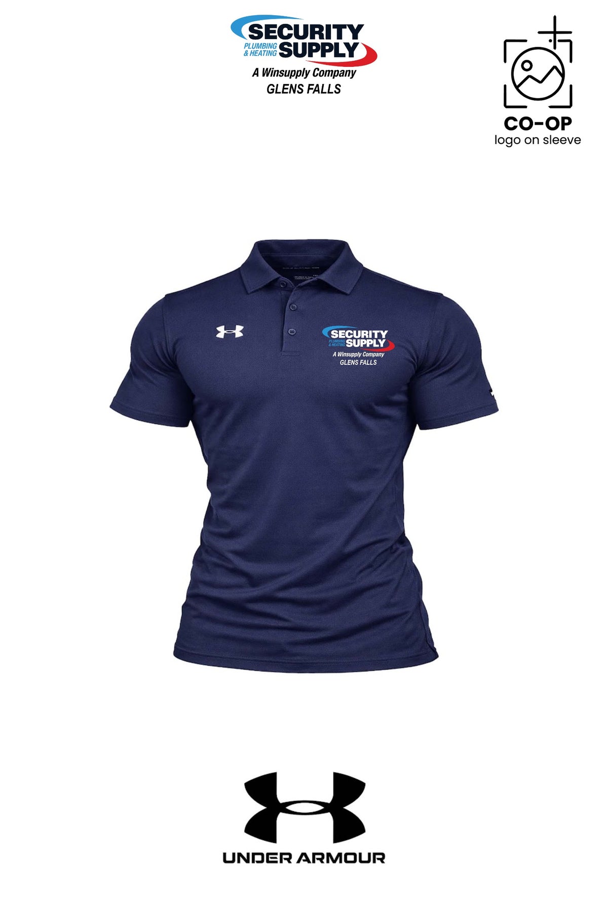 Under Armour Mens Tech™ Polo - SPHS Glens Falls