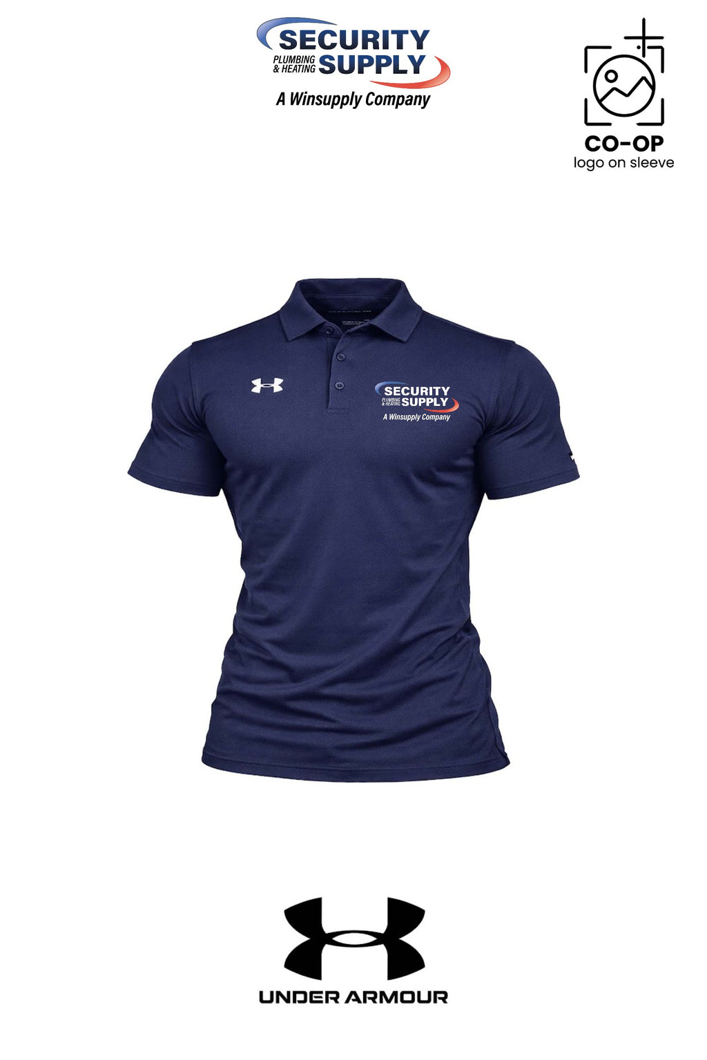 Under Armour Mens Tech™ Polo - SPHS Watertown