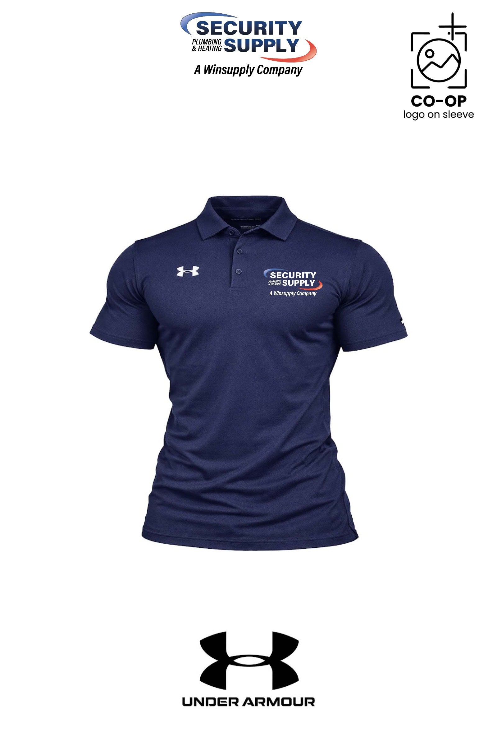 Under Armour Mens Tech™ Polo - SPHS Watertown