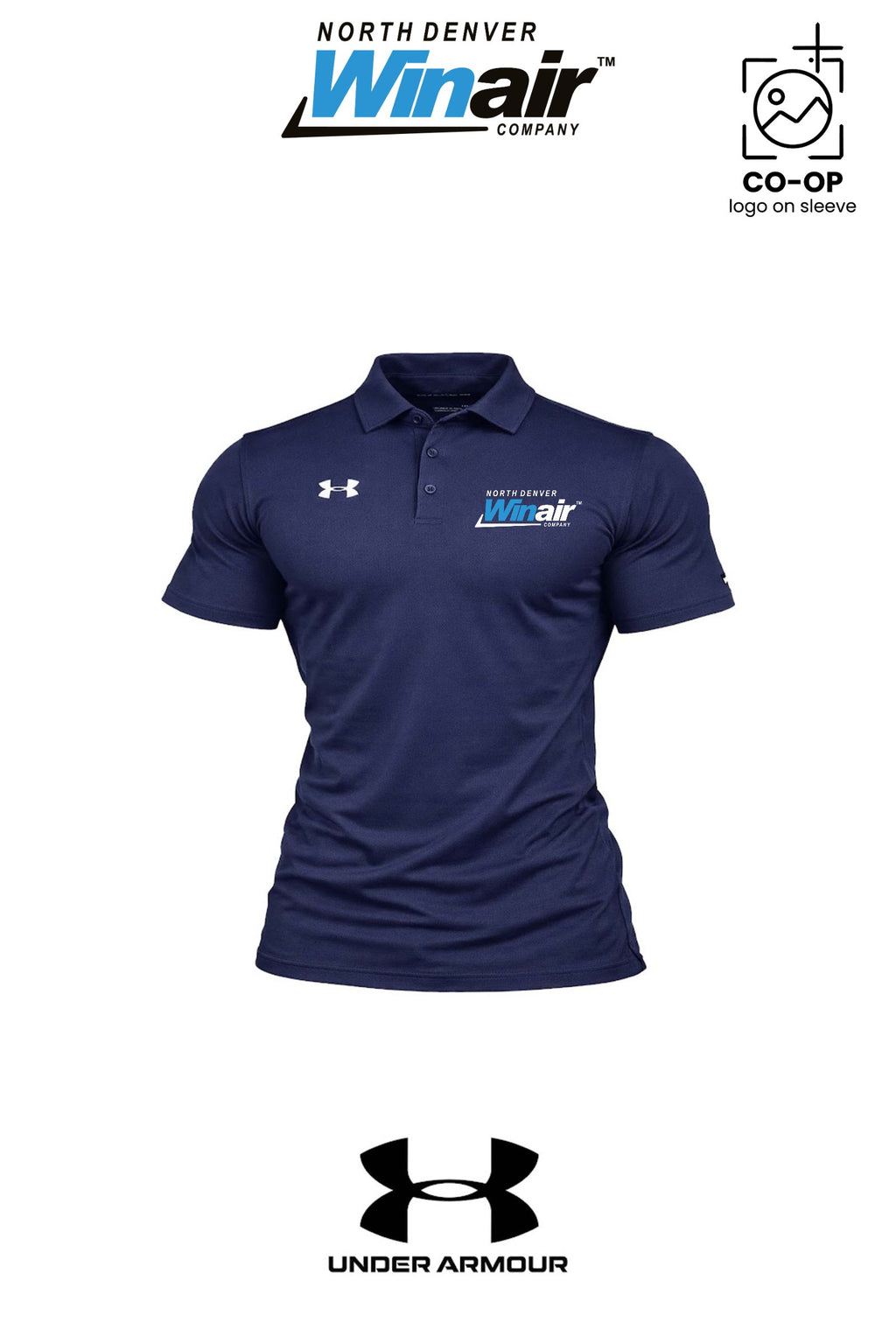 Under Armour Mens Tech™ Polo - North Denver Winair