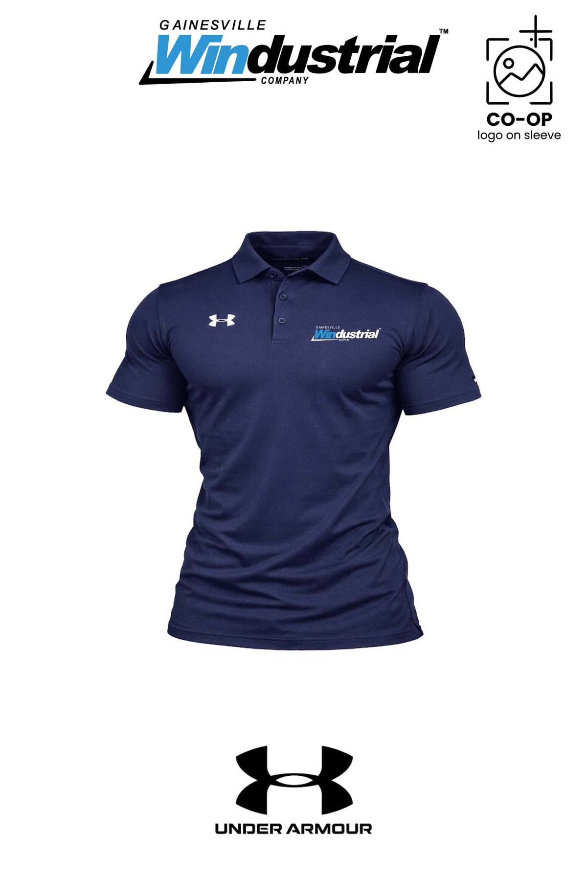 Under Armour Mens Tech™ Polo - Gainesville Windustrial