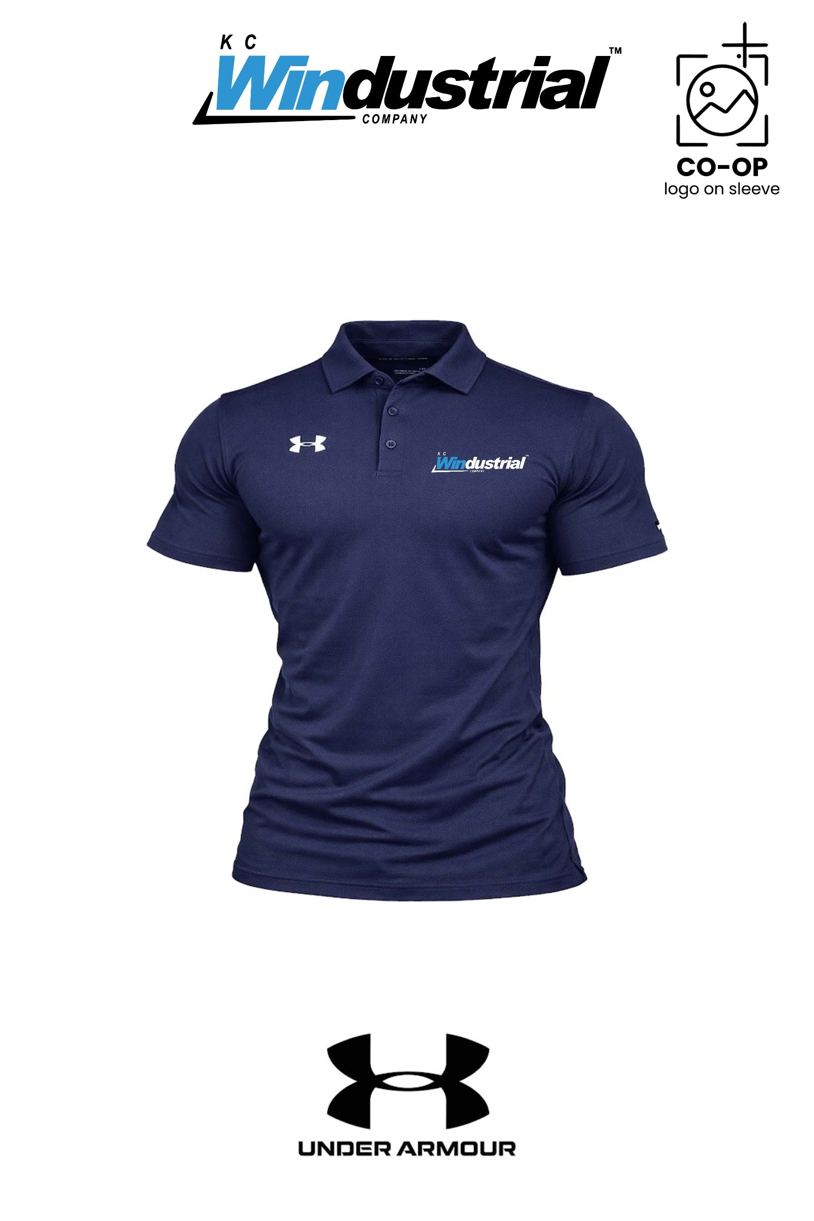 Under Armour Mens Tech™ Polo - KC Windustrial