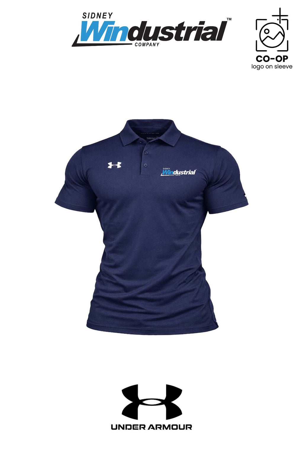 Under Armour Mens Tech™ Polo - Sidney Windustrial