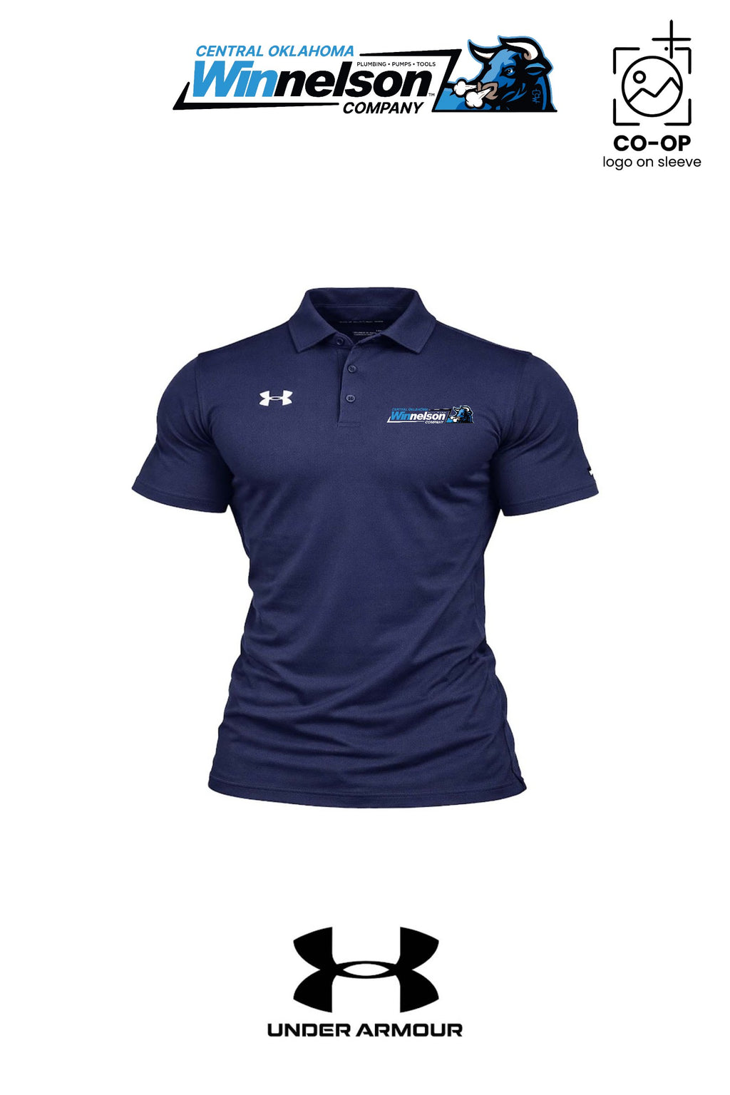 Under Armour Mens Tech™ Polo - Winnelson Central Oklahoma