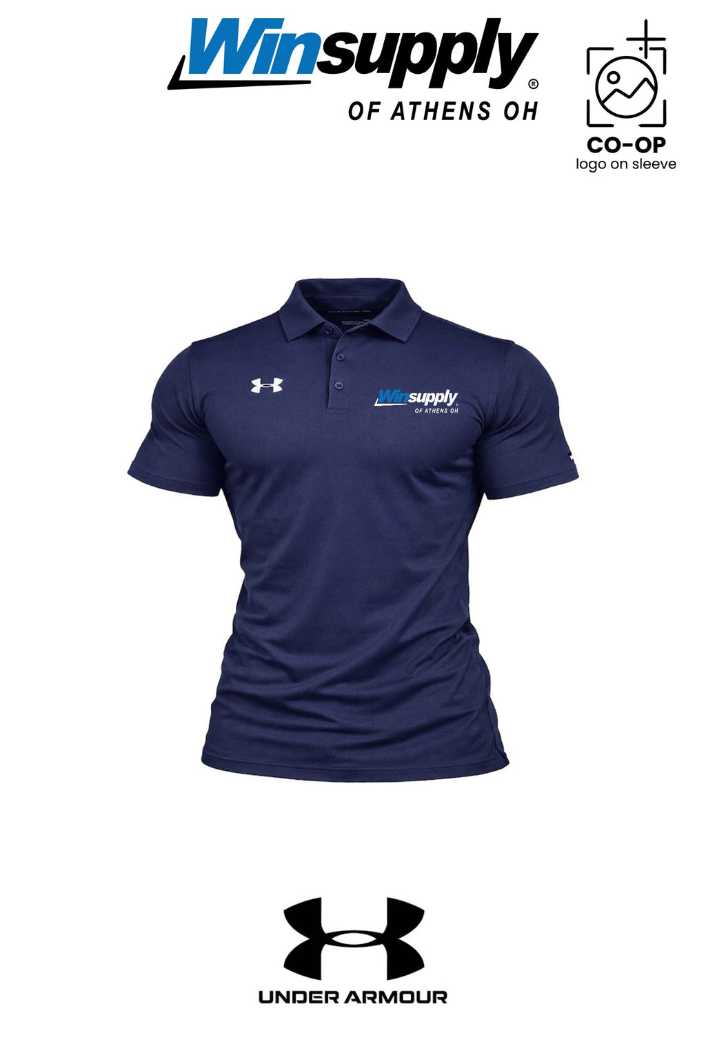 Under Armour Mens Tech™ Polo - Winsupply of Athens OH