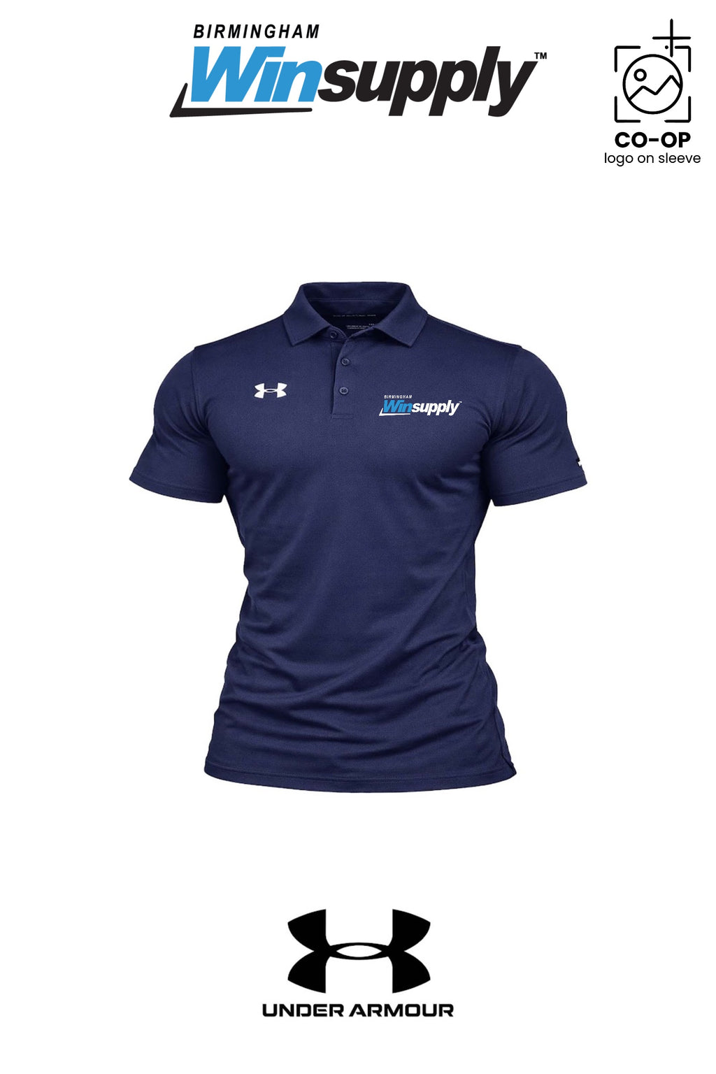 Under Armour Mens Tech™ Polo - Birmingham Winsupply