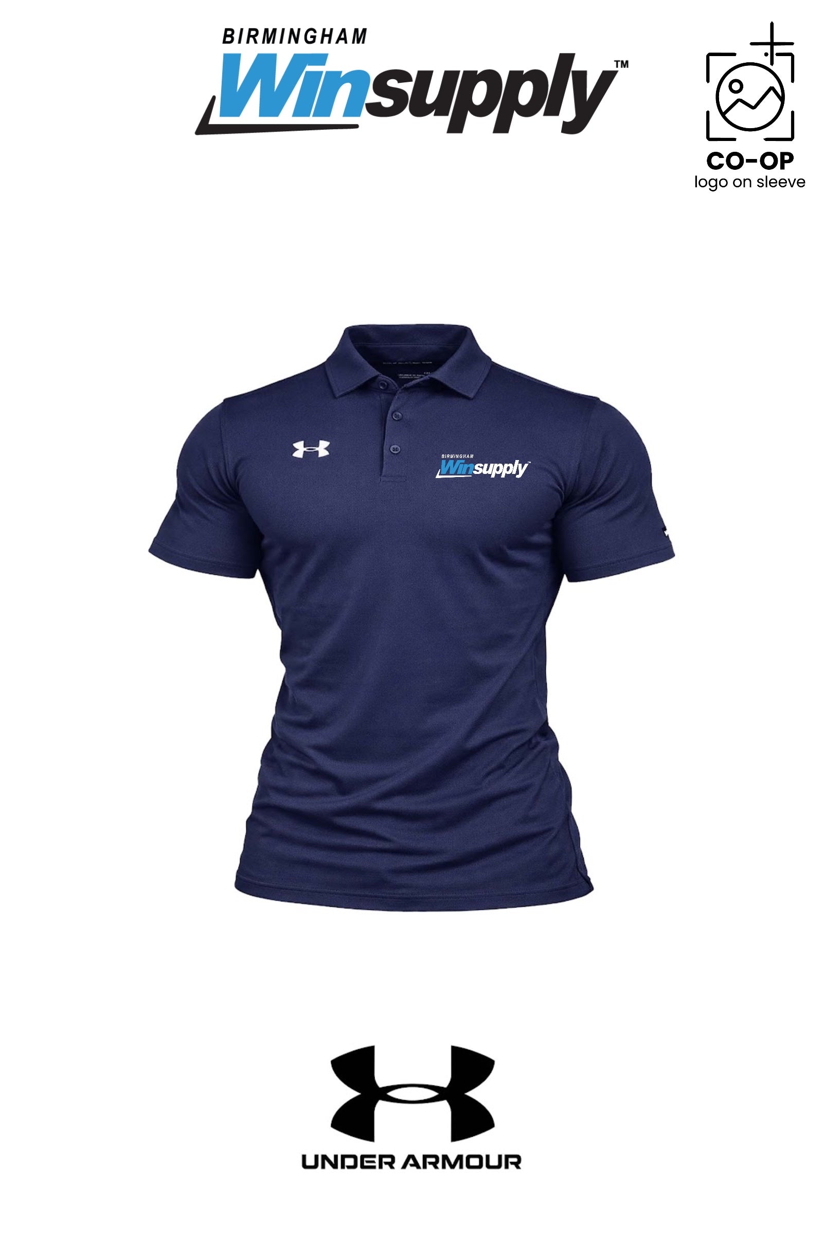 Under Armour Mens Tech™ Polo - Birmingham Winsupply