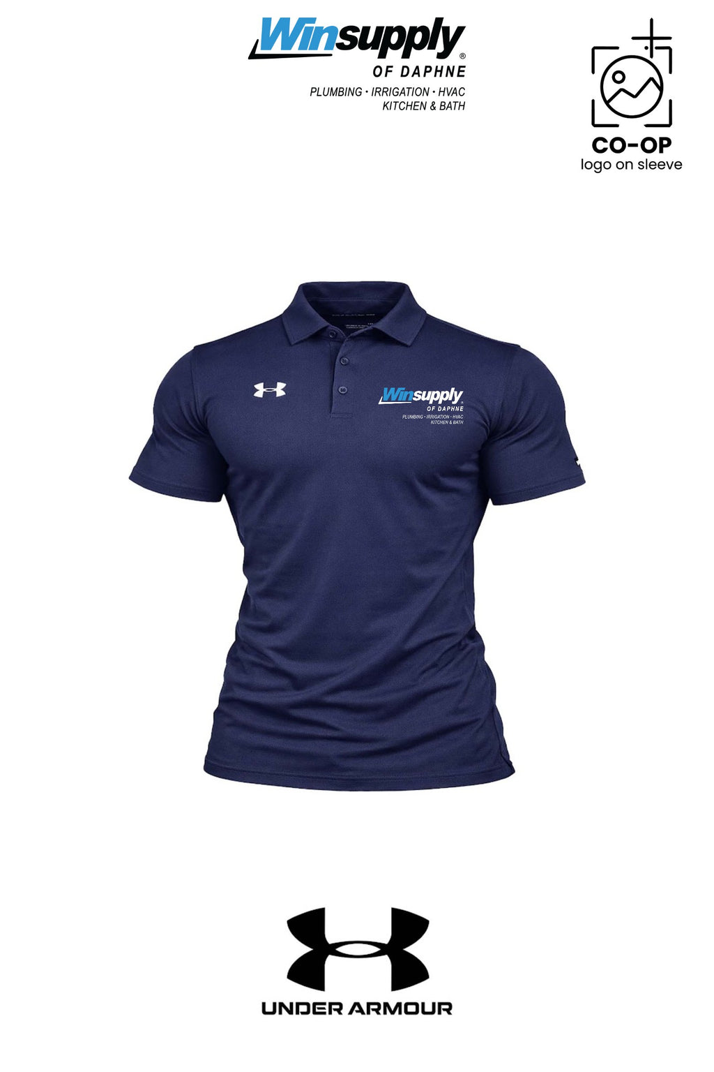 Under Armour Mens Tech™ Polo - Winsupply of Daphne