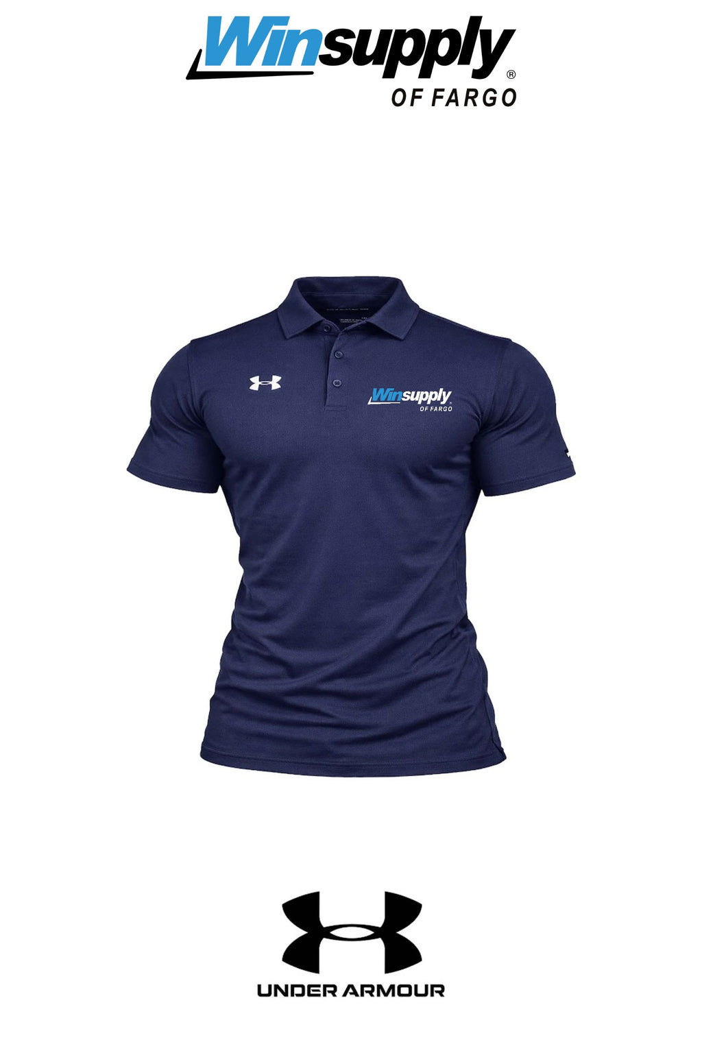 Under Armour Mens Tech™ Polo - Winsupply of Fargo
