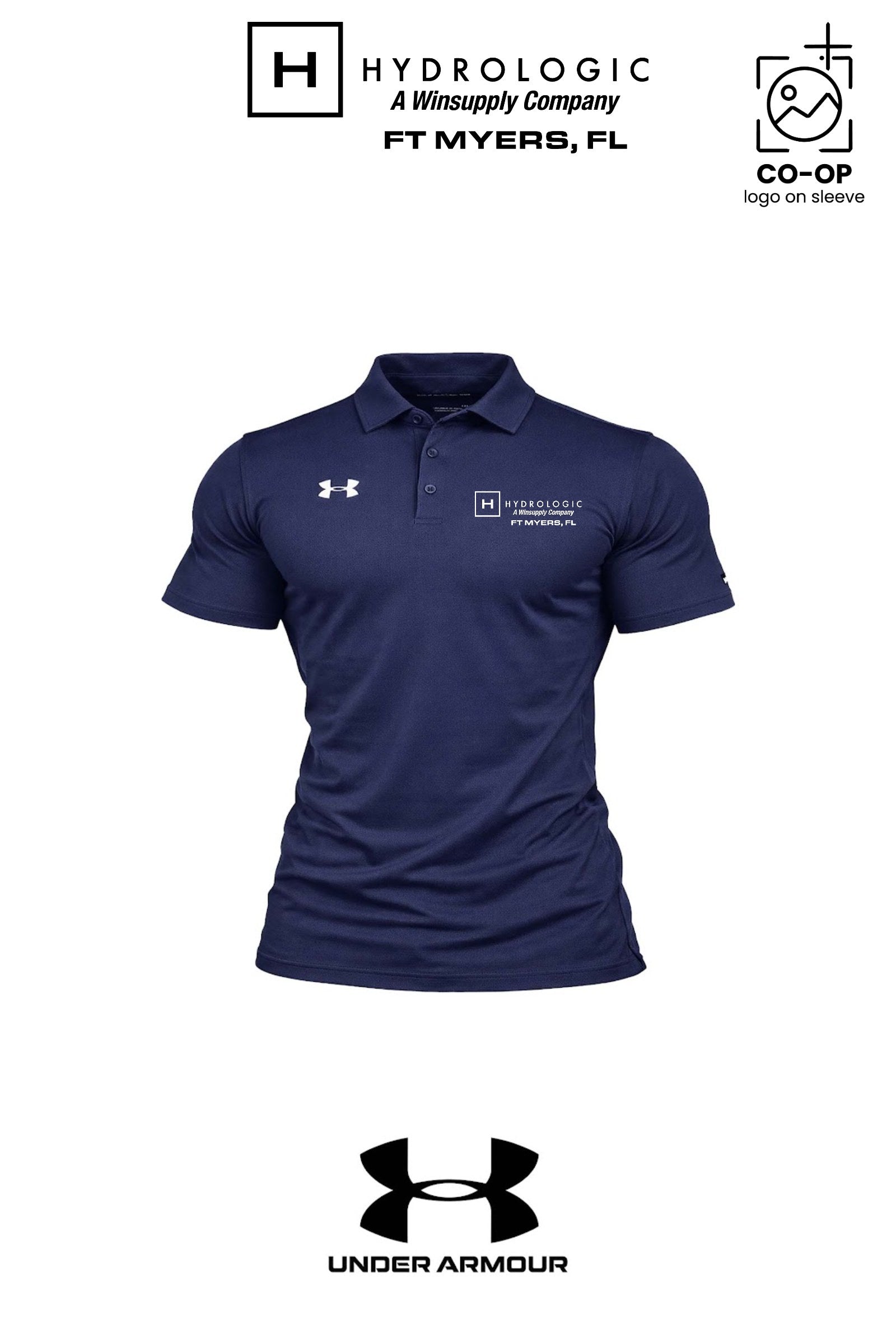 Under Armour Mens Tech™ Polo - Winsupply Ft Myers FL Co.