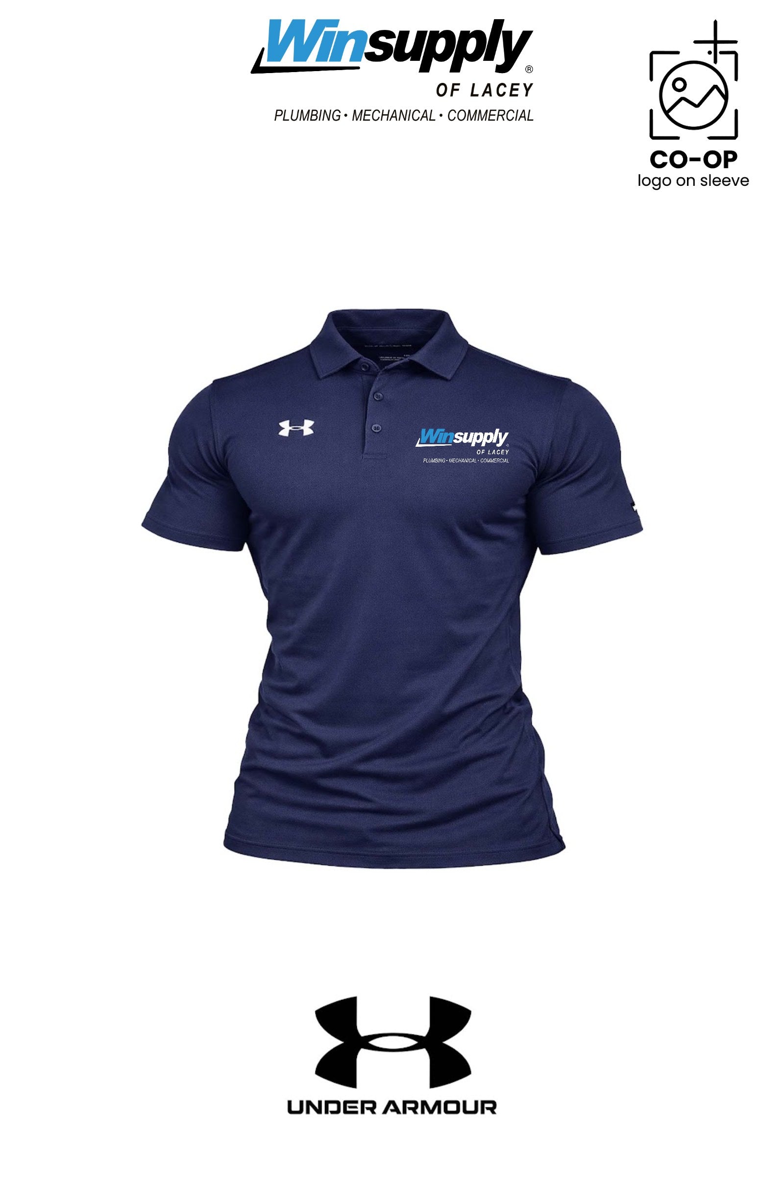 Under Armour Mens Tech™ Polo - Winsupply of Lacey
