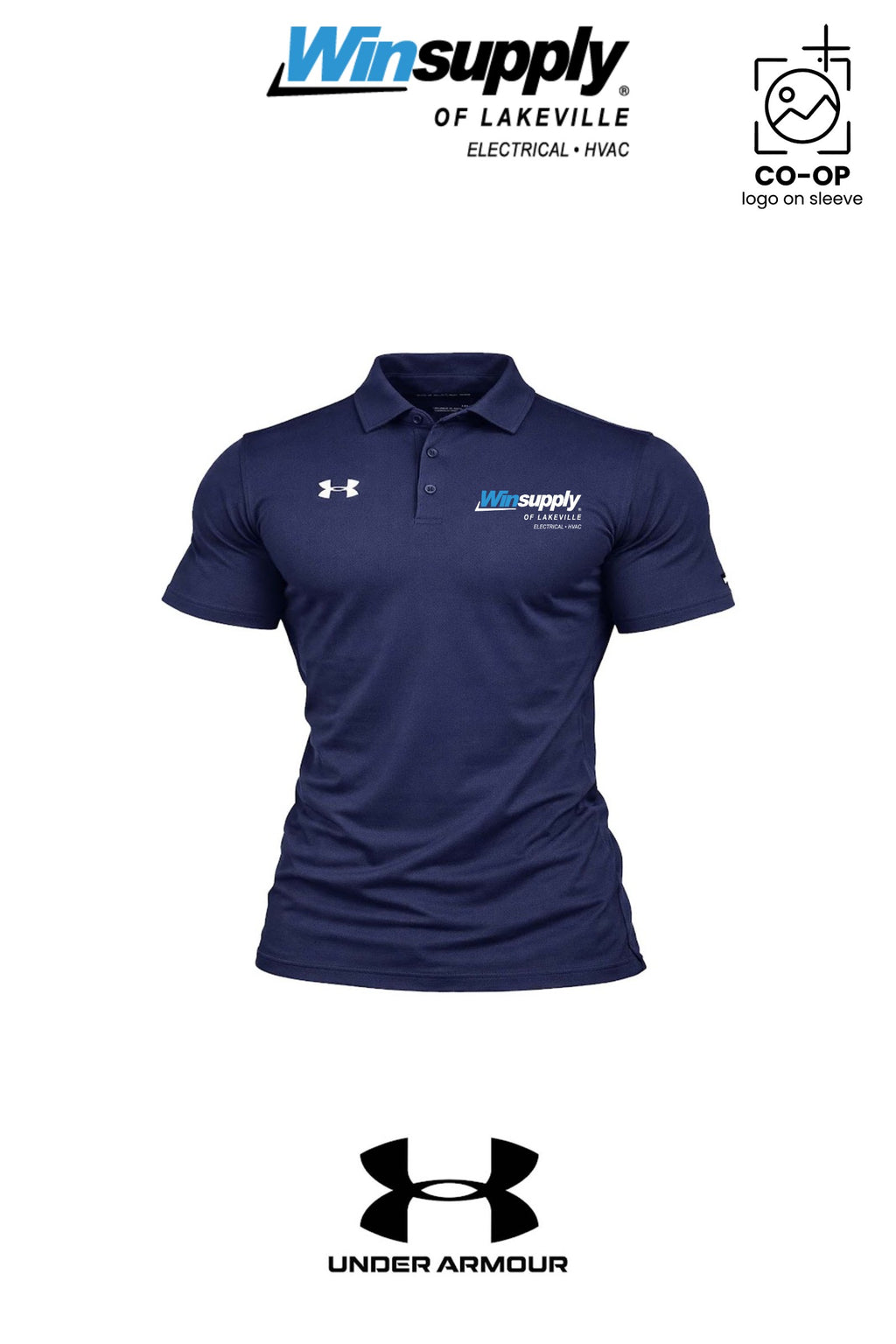 Under Armour Mens Tech™ Polo - Winsupply of Lakeville