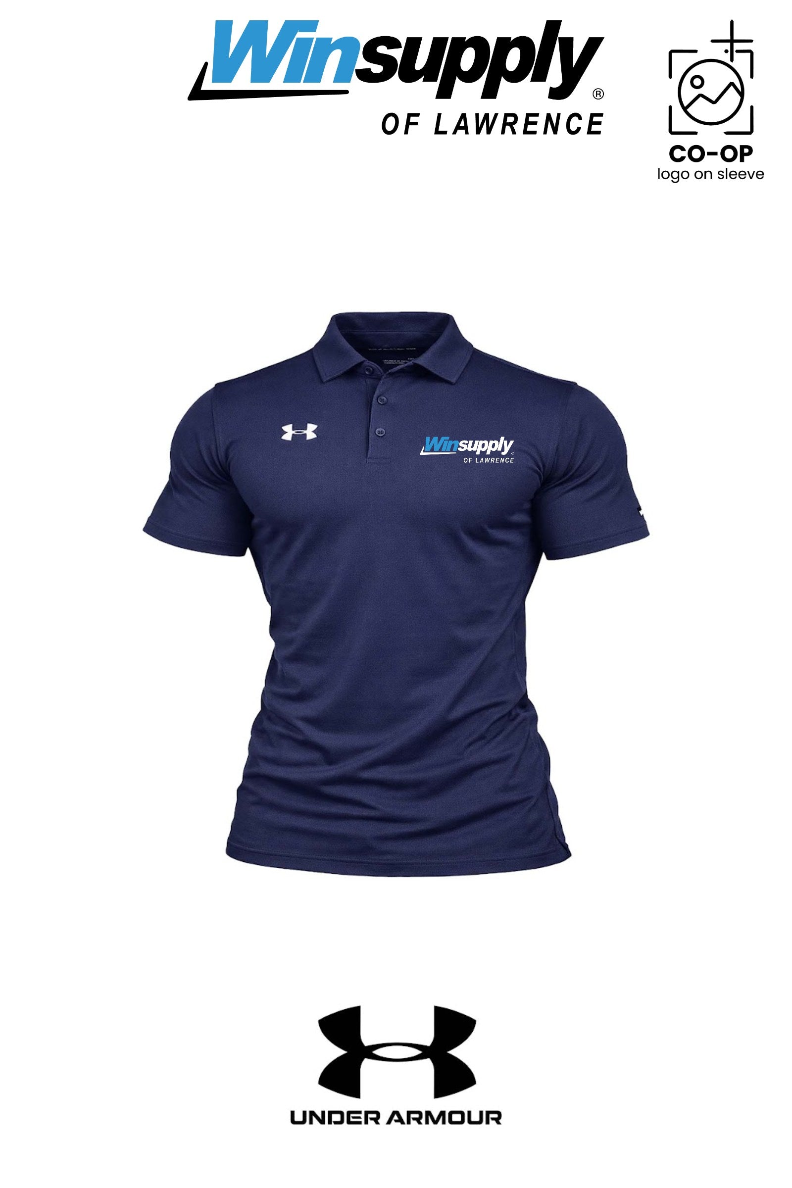 Under Armour Mens Tech™ Polo - Winsupply of Lawrence