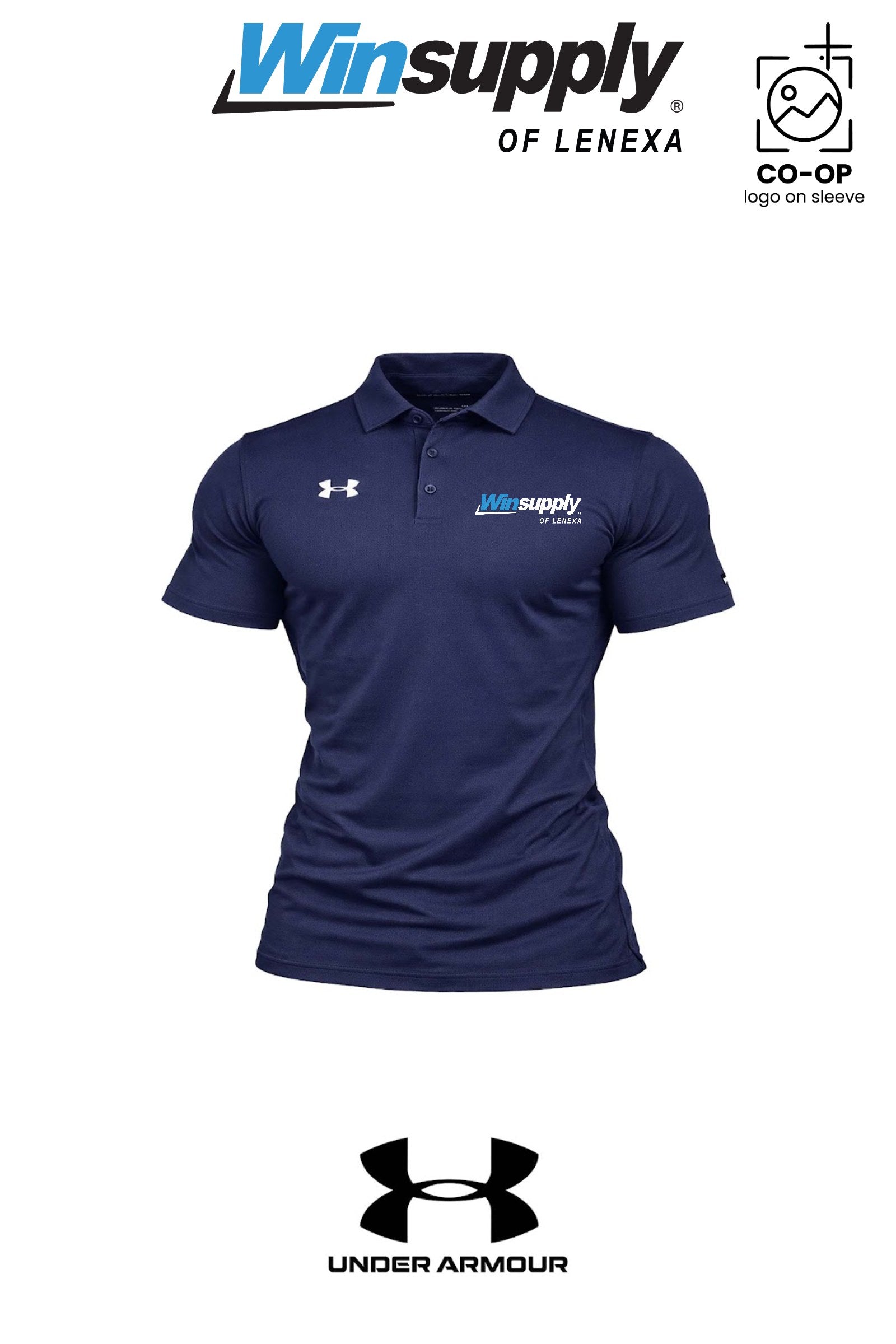 Under Armour Mens Tech™ Polo - Winsupply of Lenexa