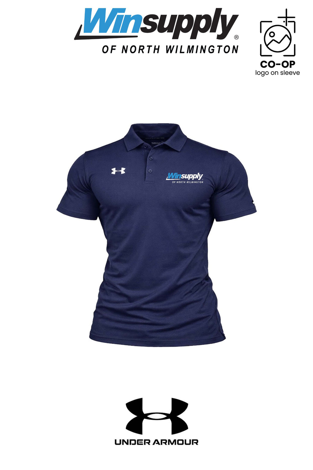 Under Armour Mens Tech™ Polo - Winsupply N Wilmington NC