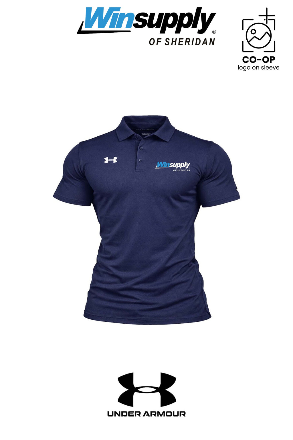 Under Armour Mens Tech™ Polo - Winsupply of Sheridan