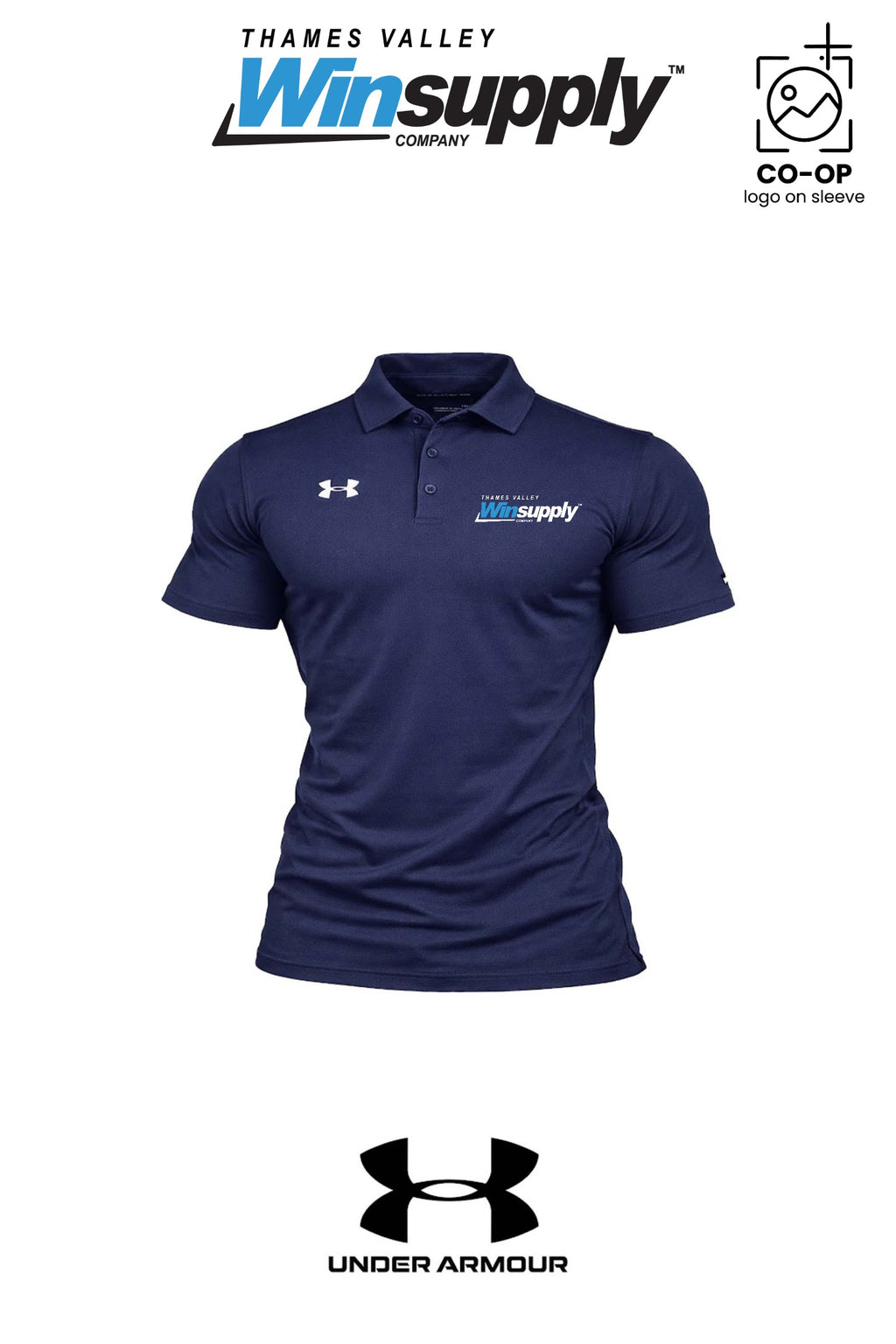 Under Armour Mens Tech™ Polo - Thames Valley Winsupply