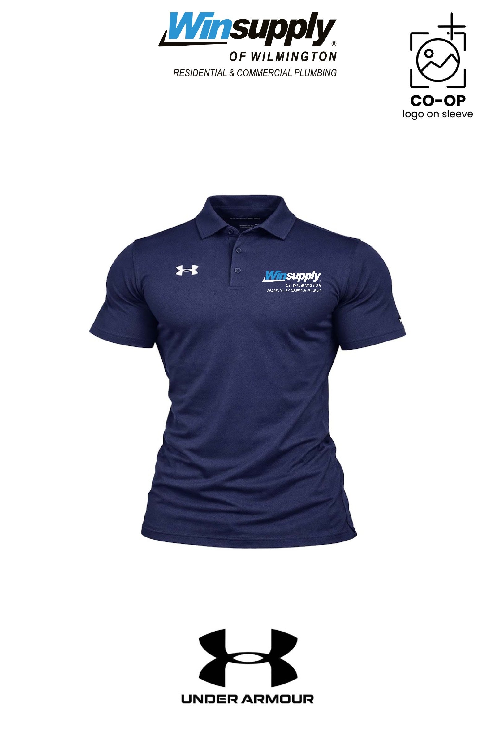 Under Armour Mens Tech™ Polo - Winsupply of Wilmington