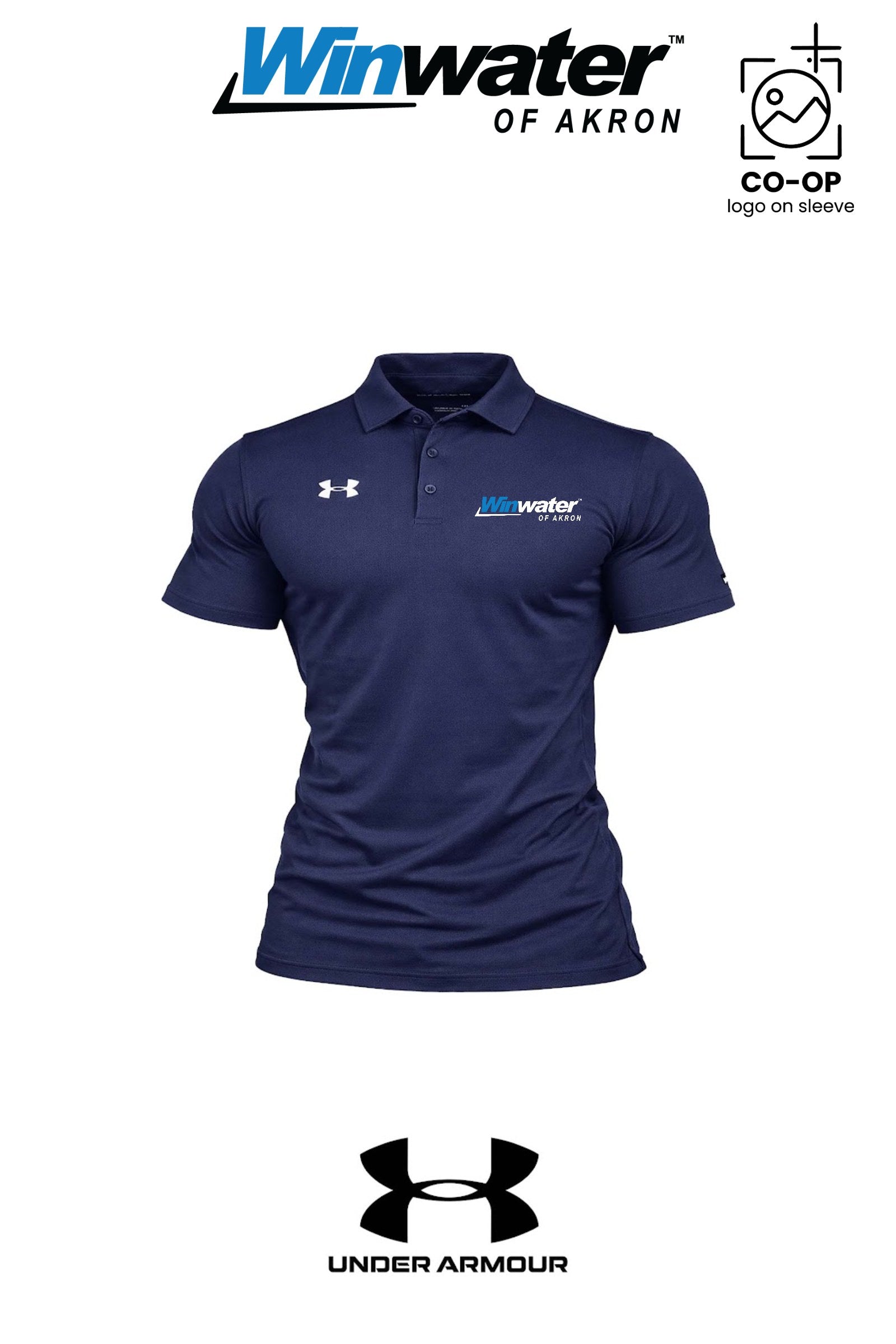 Under Armour Mens Tech™ Polo - Winwater of Akron