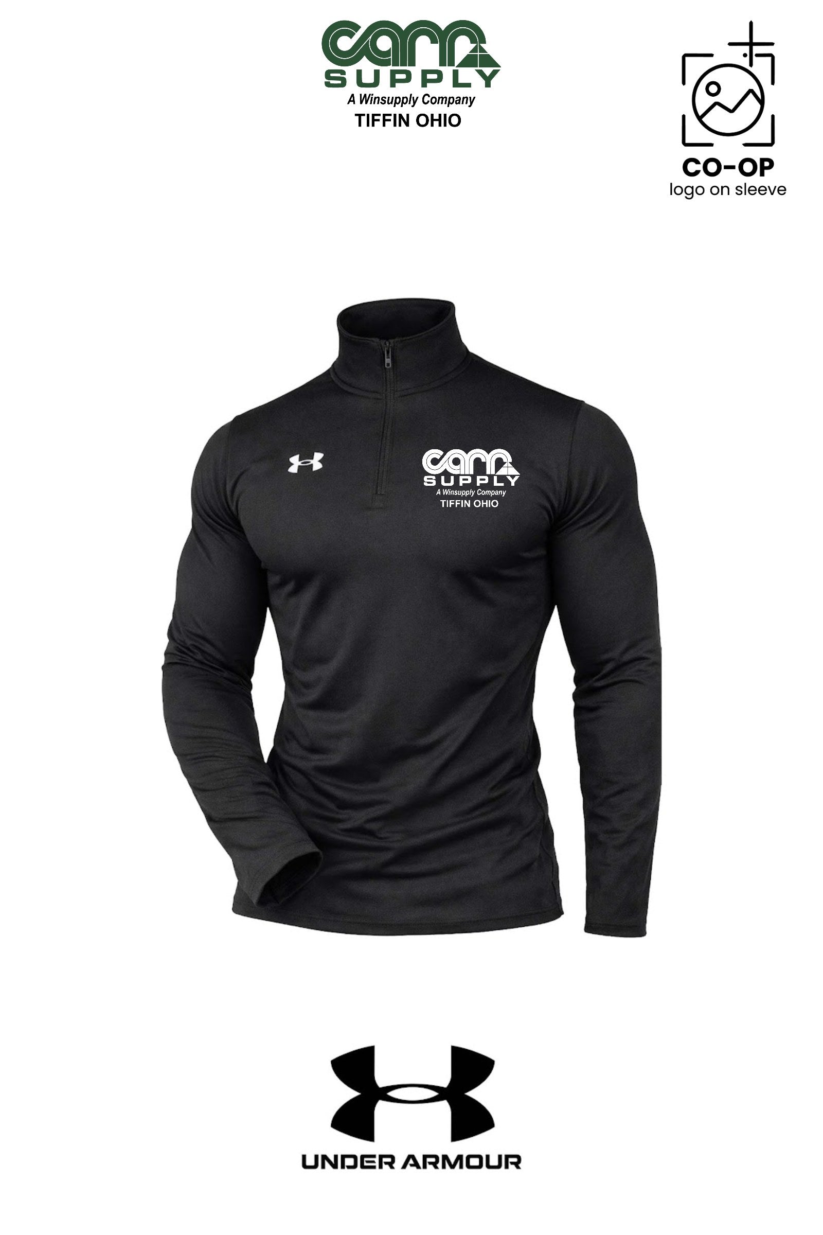 Under Armour Mens Team Tech™ Quarter-Zip Pullover - Carr Supply - Tiffin