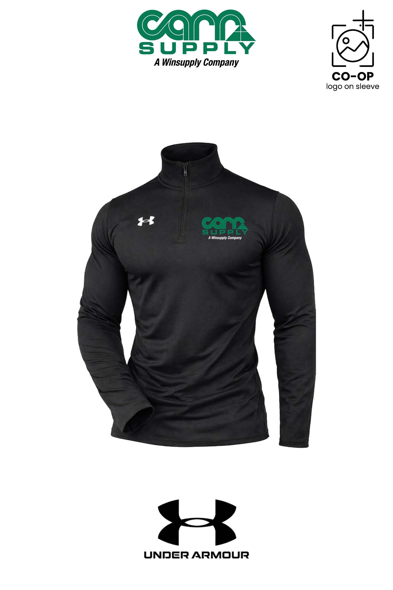 Under Armour Mens Team Tech™ Quarter-Zip Pullover - Carr Supply - Xenia