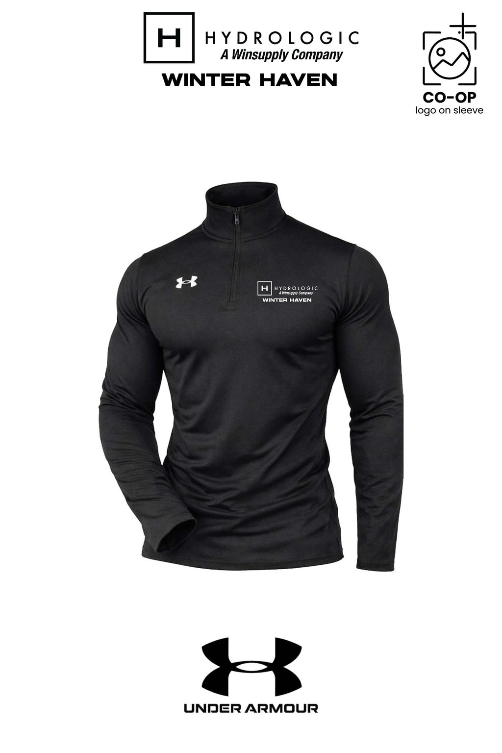 Under Armour Mens Team Tech™ Quarter-Zip Pullover - Winsupply of Winter Haven