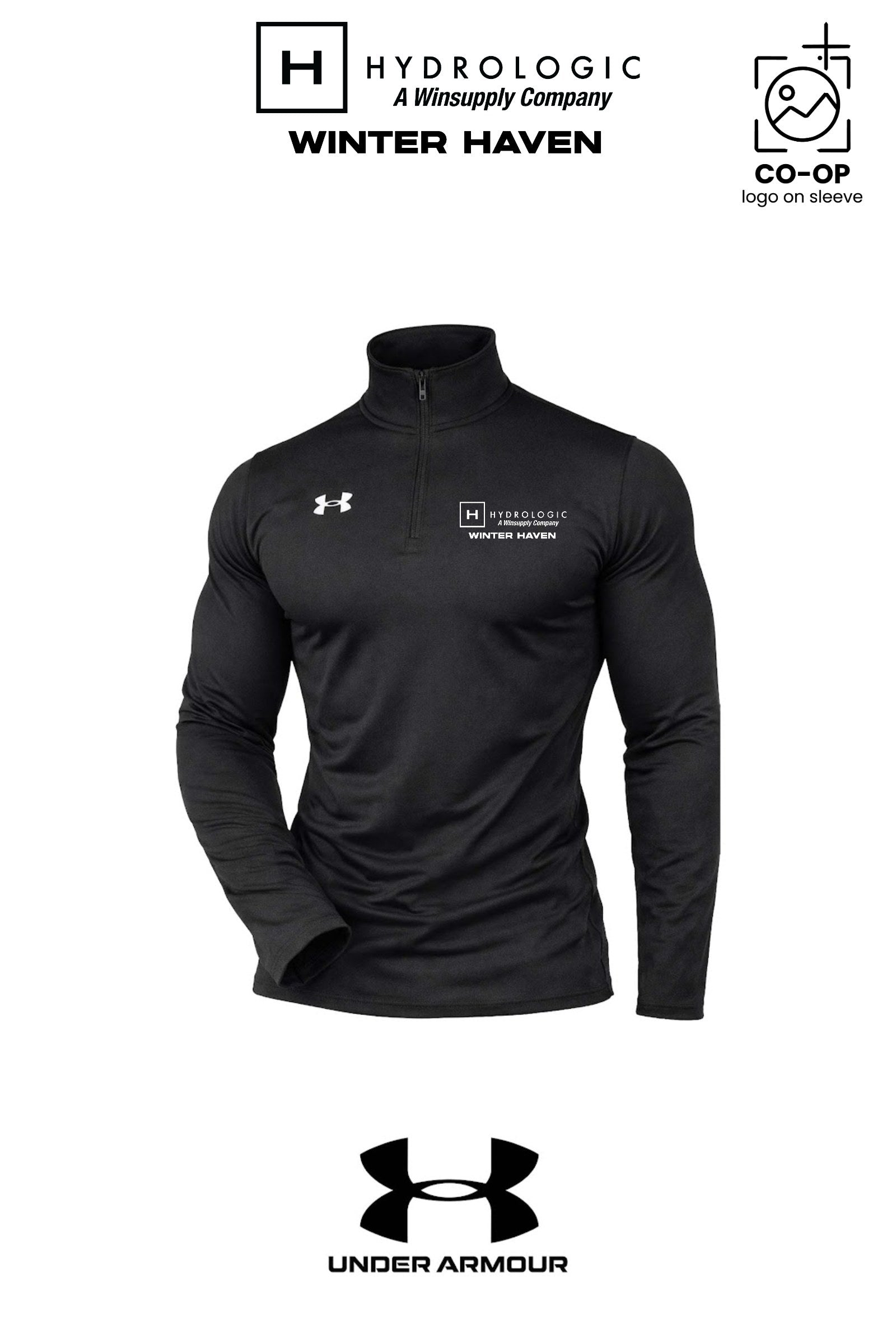 Under Armour Mens Team Tech™ Quarter-Zip Pullover - Winsupply of Winter Haven