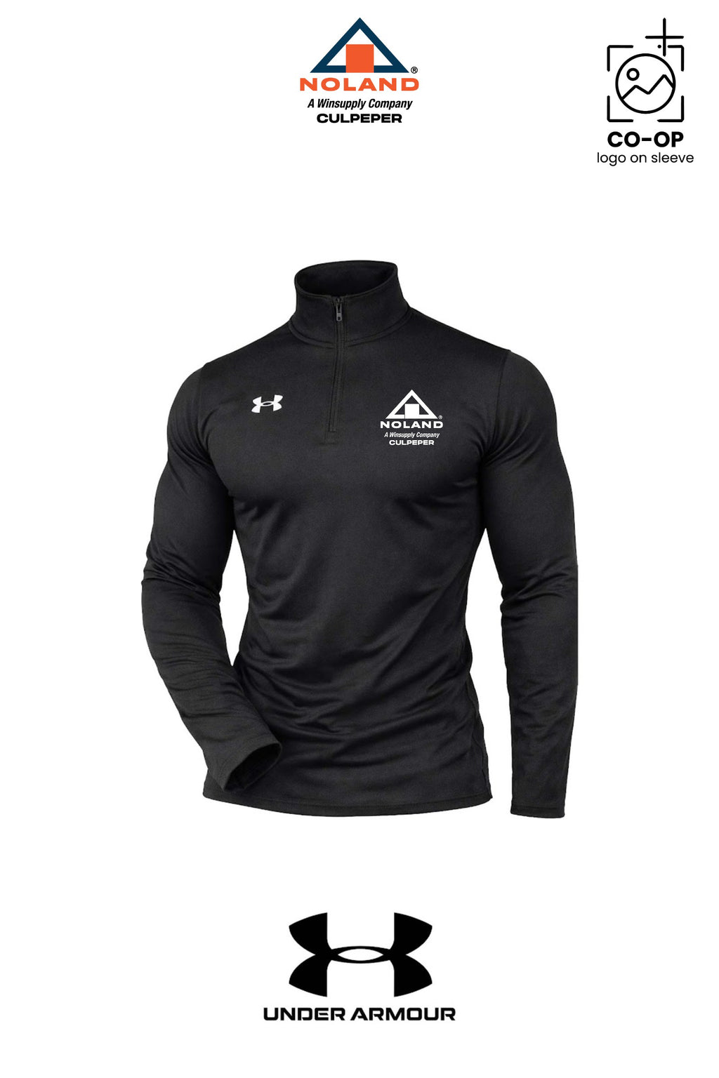 Under Armour Mens Team Tech™ Quarter-Zip Pullover - Culpeper Noland