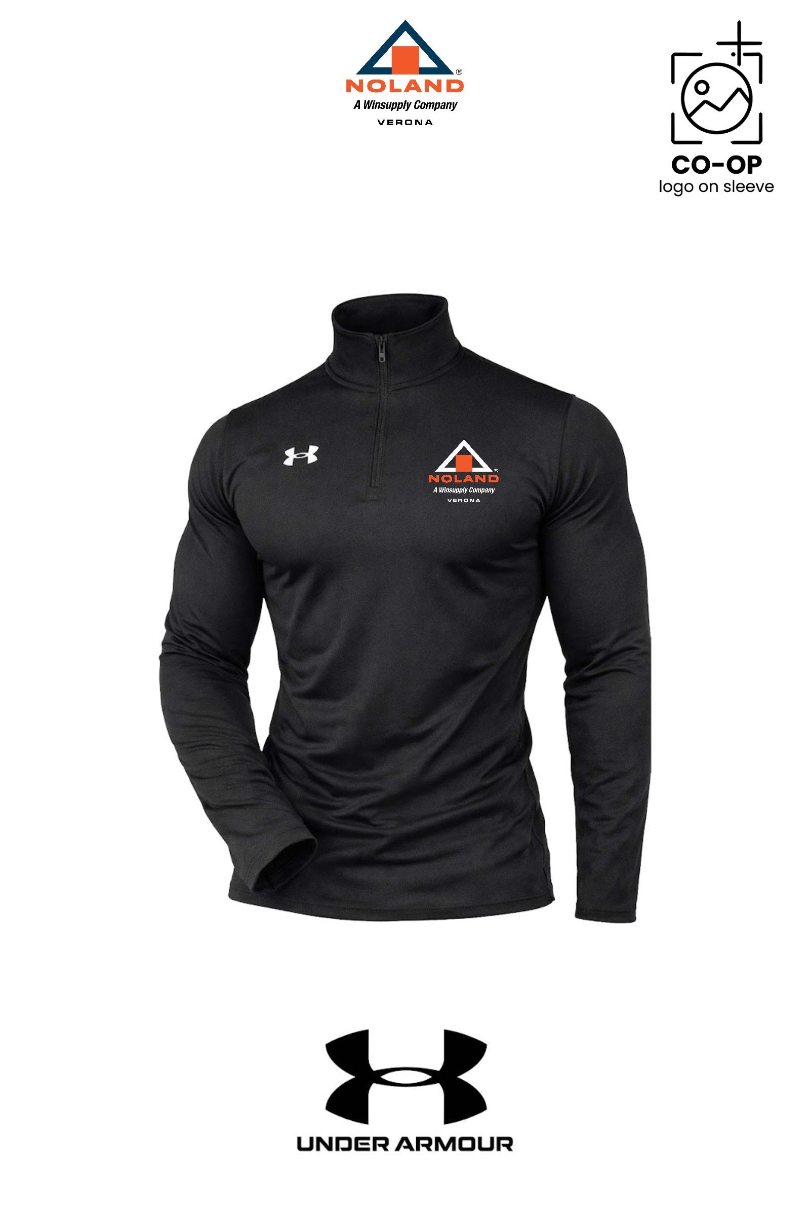 Under Armour Mens Team Tech™ Quarter-Zip Pullover - Verona Noland