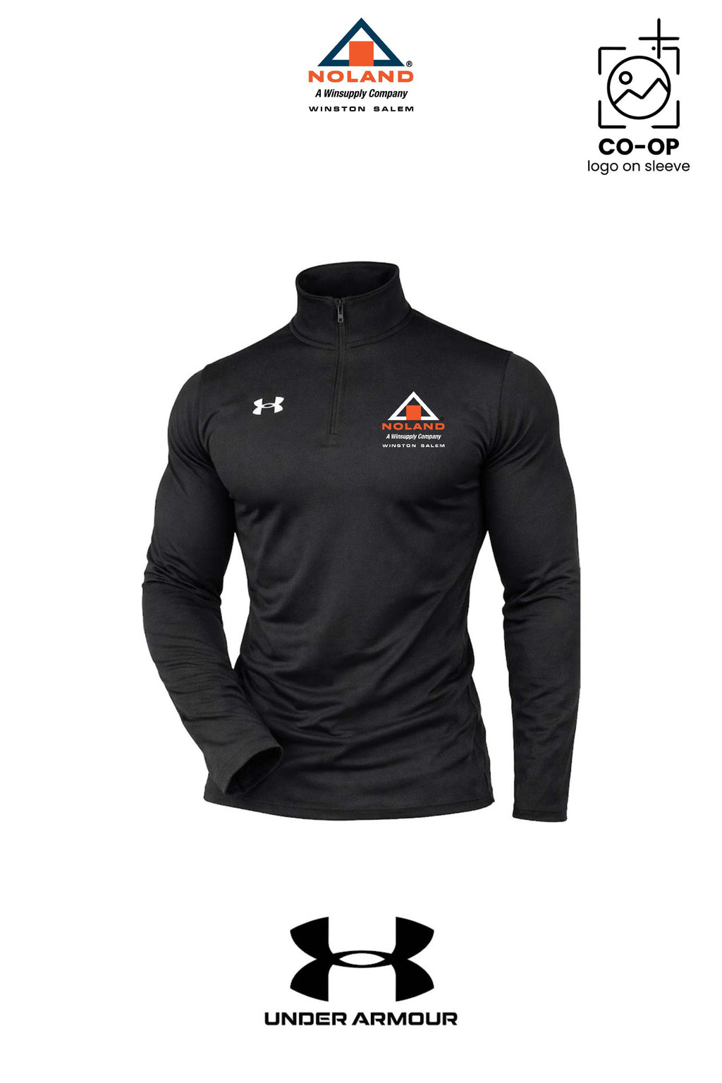 Under Armour Mens Team Tech™ Quarter-Zip Pullover - Winston Salem Noland