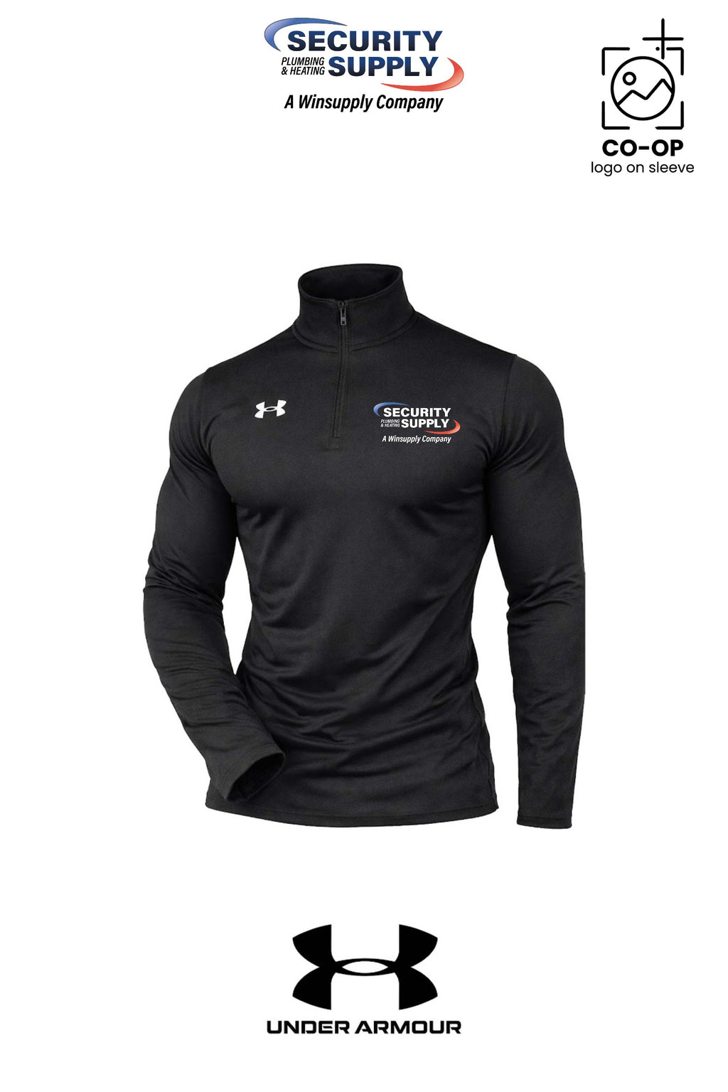 Under Armour Mens Team Tech™ Quarter-Zip Pullover - SPHS Watertown