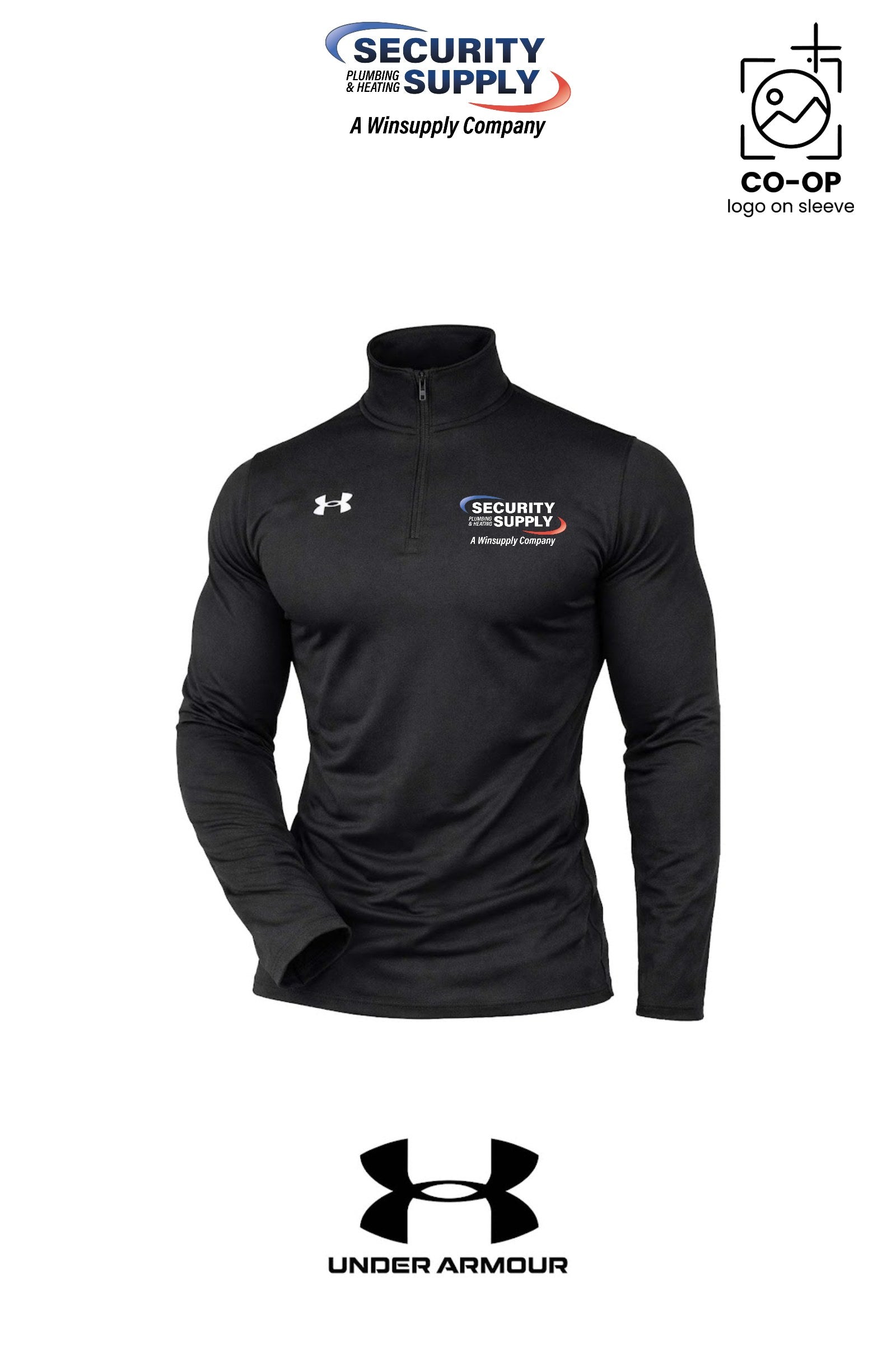Under Armour Mens Team Tech™ Quarter-Zip Pullover - SPHS Watertown