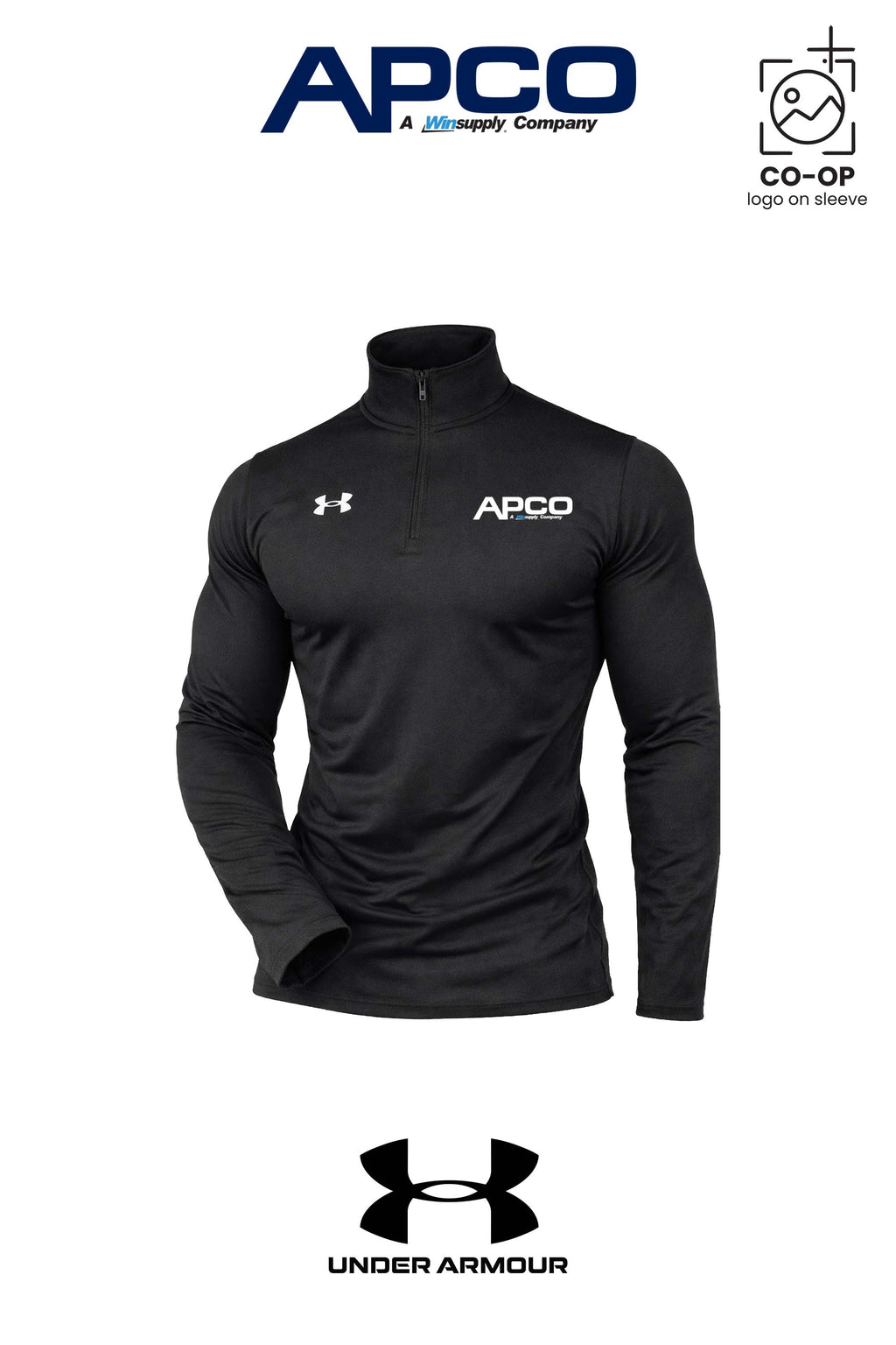 Under Armour Mens Team Tech™ Quarter-Zip Pullover - APCO Supply - Indianapolis