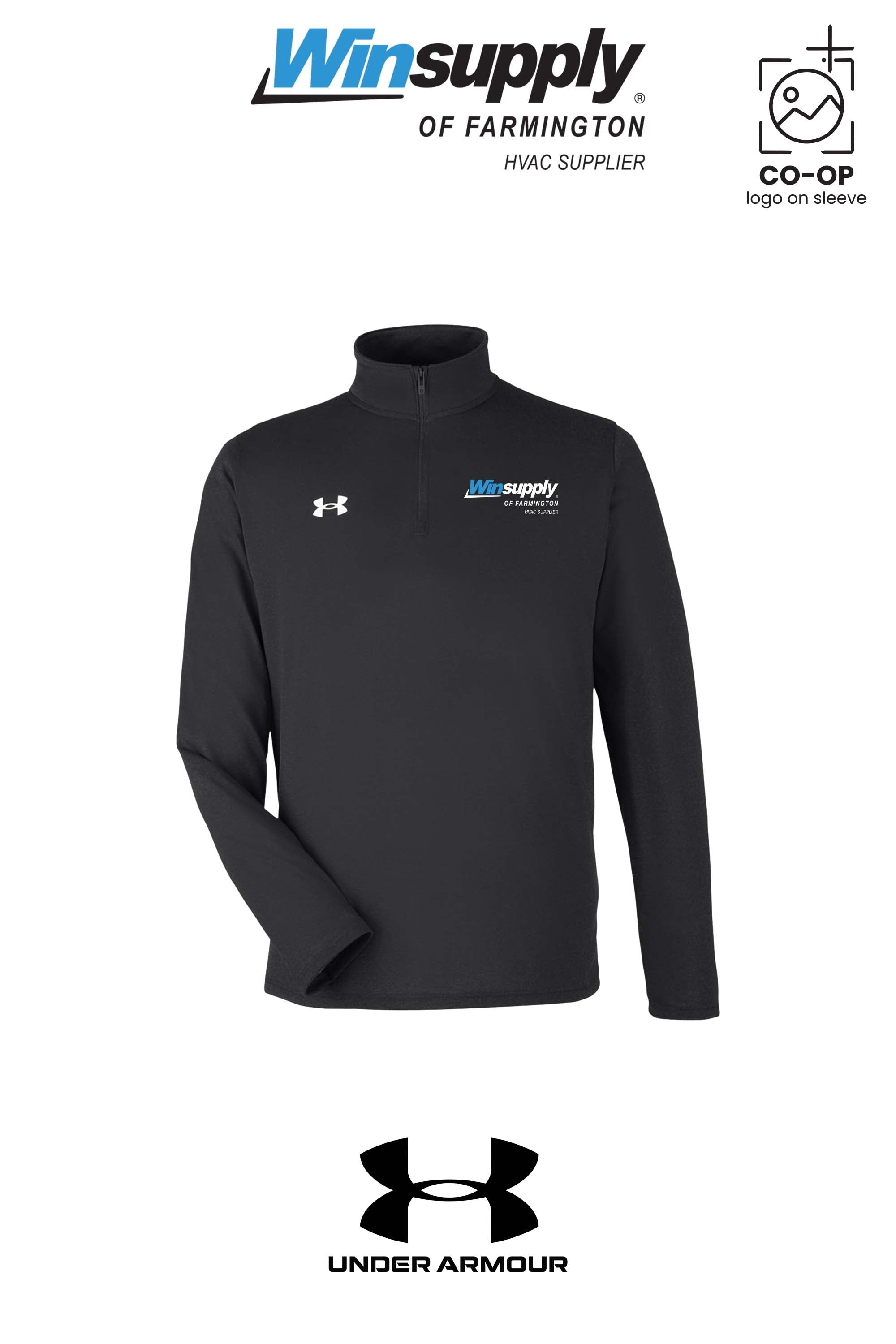 Under Armour Mens Team Tech™ Quarter-Zip Pullover - Winsupply of Farmington