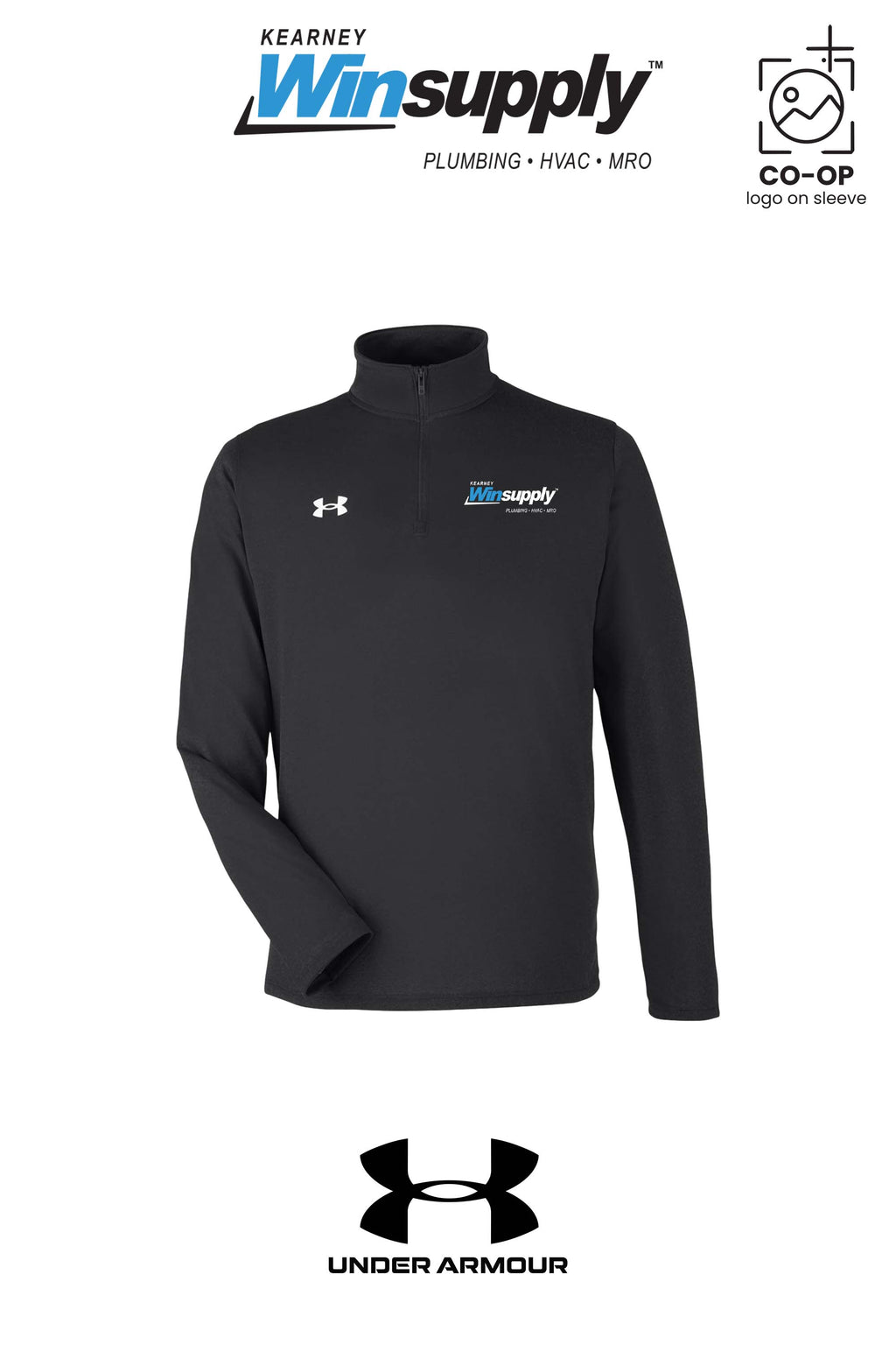 Under Armour Mens Team Tech™ Quarter-Zip Pullover - Kearney Winsupply