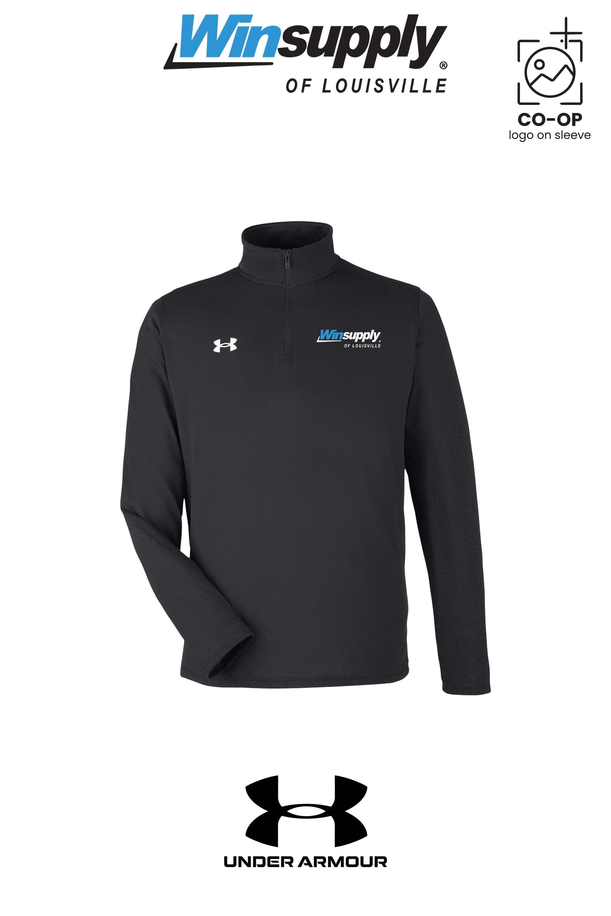 Under Armour Mens Team Tech™ Quarter-Zip Pullover - Winsupply of Louisville KY