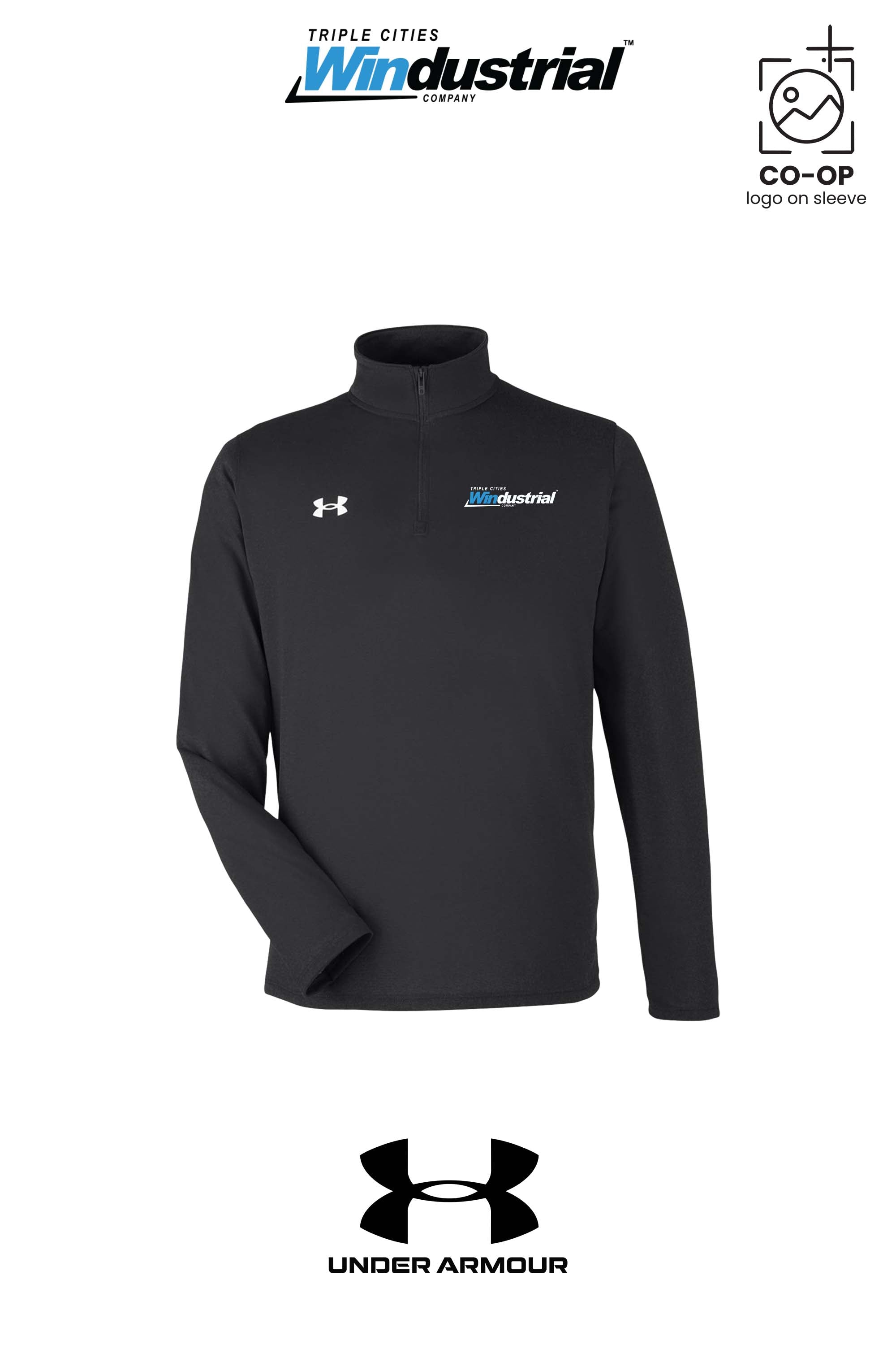 Under Armour Mens Team Tech™ Quarter-Zip Pullover - Windustrial Triple Cities
