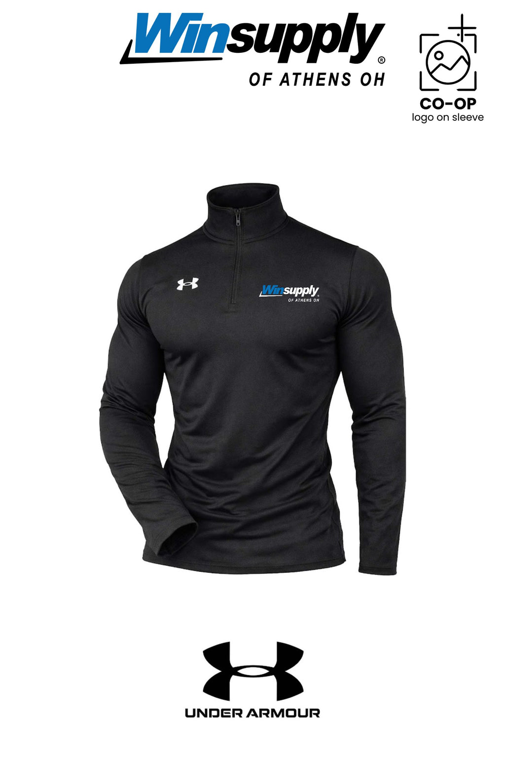 Under Armour Mens Team Tech™ Quarter-Zip Pullover - Winsupply of Athens OH