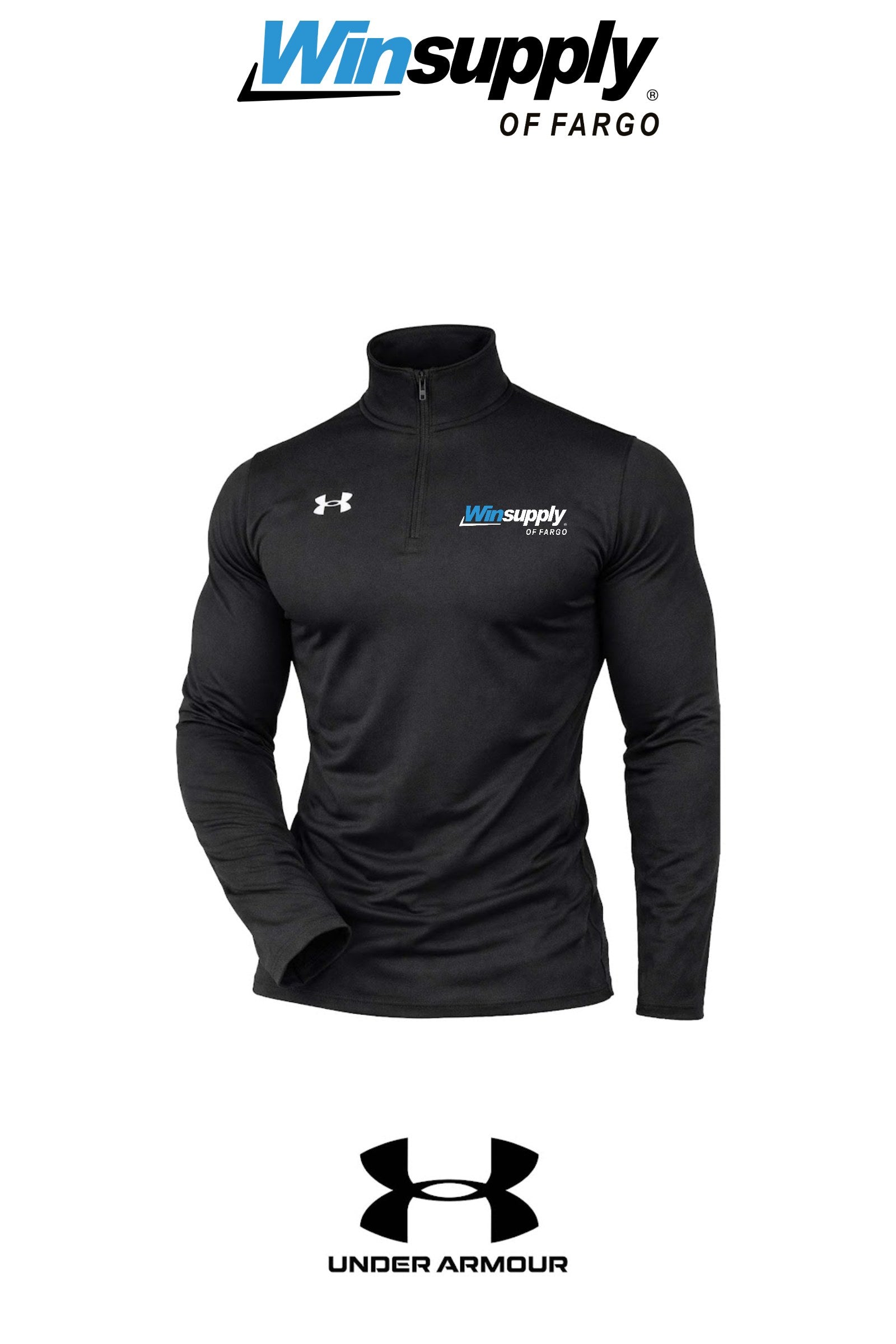 Under Armour Mens Team Tech™ Quarter-Zip Pullover - Winsupply of Fargo