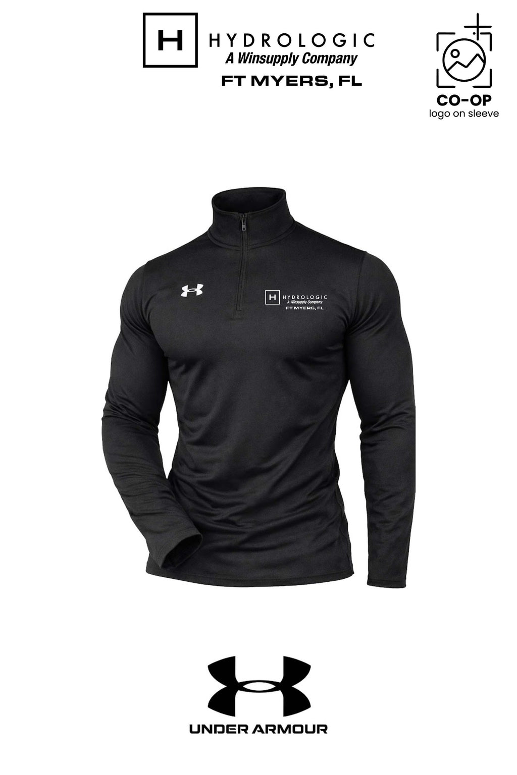 Under Armour Mens Team Tech™ Quarter-Zip Pullover - Winsupply Ft Myers FL Co.