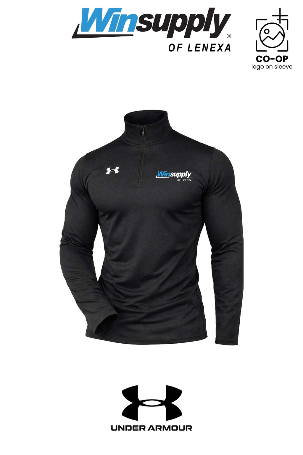 Under Armour Mens Team Tech™ Quarter-Zip Pullover - Winsupply of Lenexa