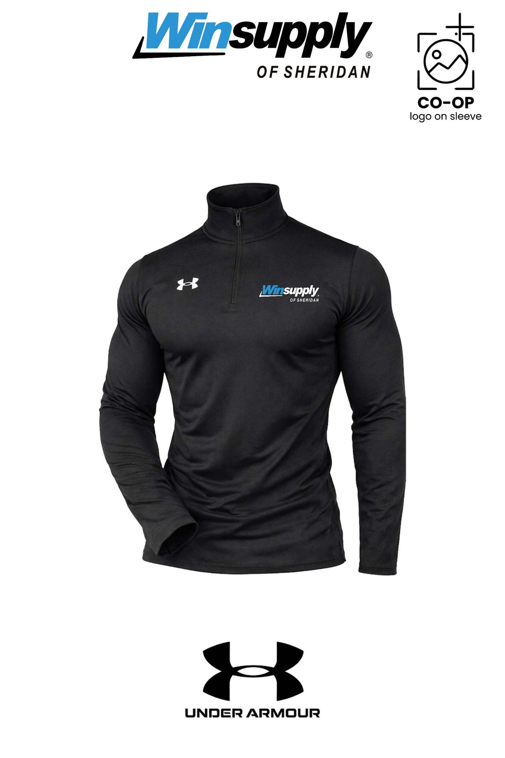 Under Armour Mens Team Tech™ Quarter-Zip Pullover - Winsupply of Sheridan