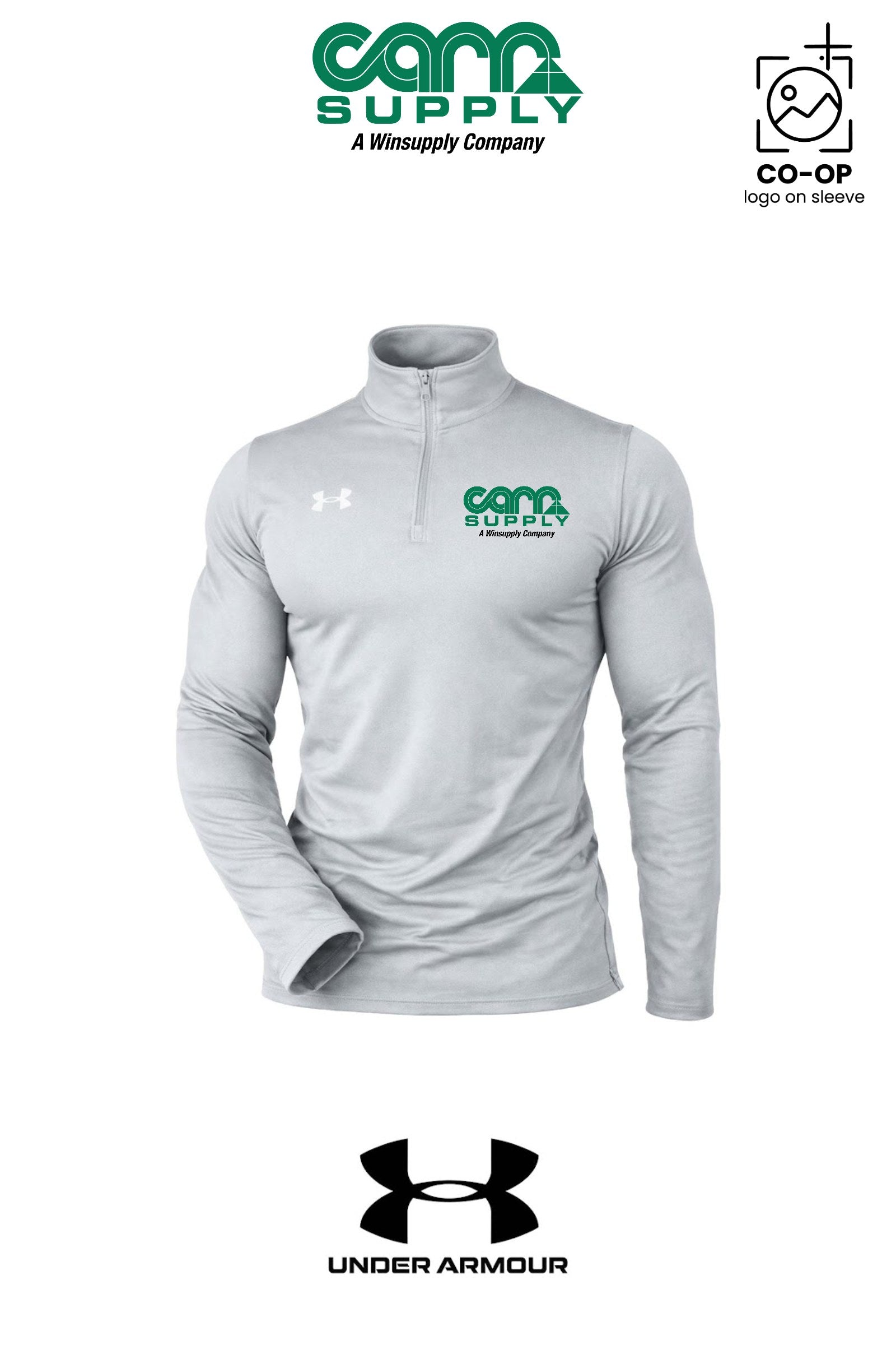 Under Armour Mens Team Tech™ Quarter-Zip Pullover - Carr Supply - Xenia