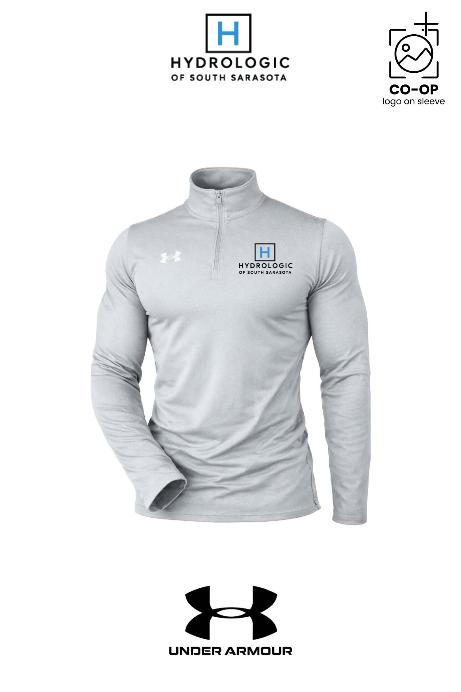 Under Armour Mens Team Tech™ Quarter-Zip Pullover - Winsupply Sarasota FL Co.