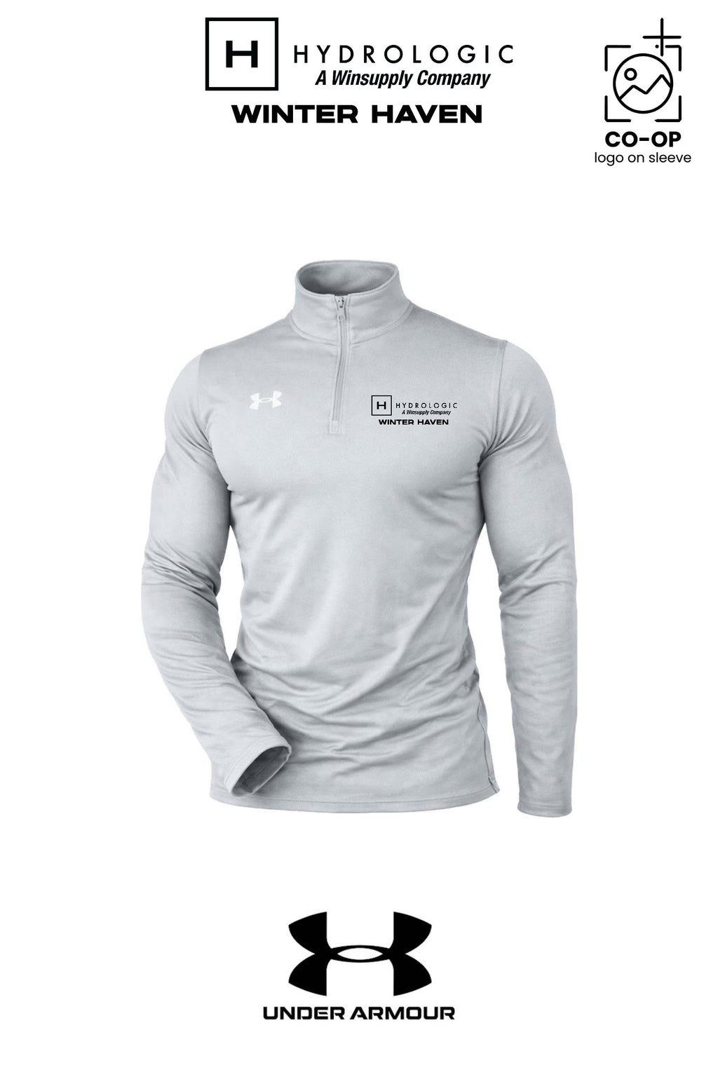 Under Armour Mens Team Tech™ Quarter-Zip Pullover - Winsupply of Winter Haven