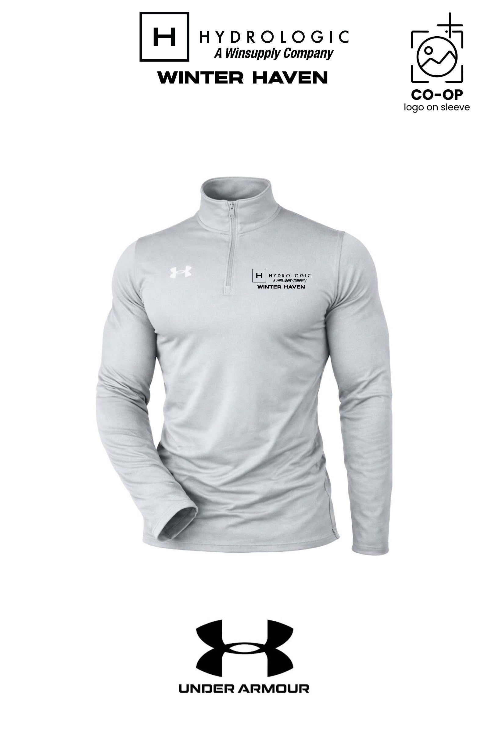 Under Armour Mens Team Tech™ Quarter-Zip Pullover - Winsupply of Winter Haven