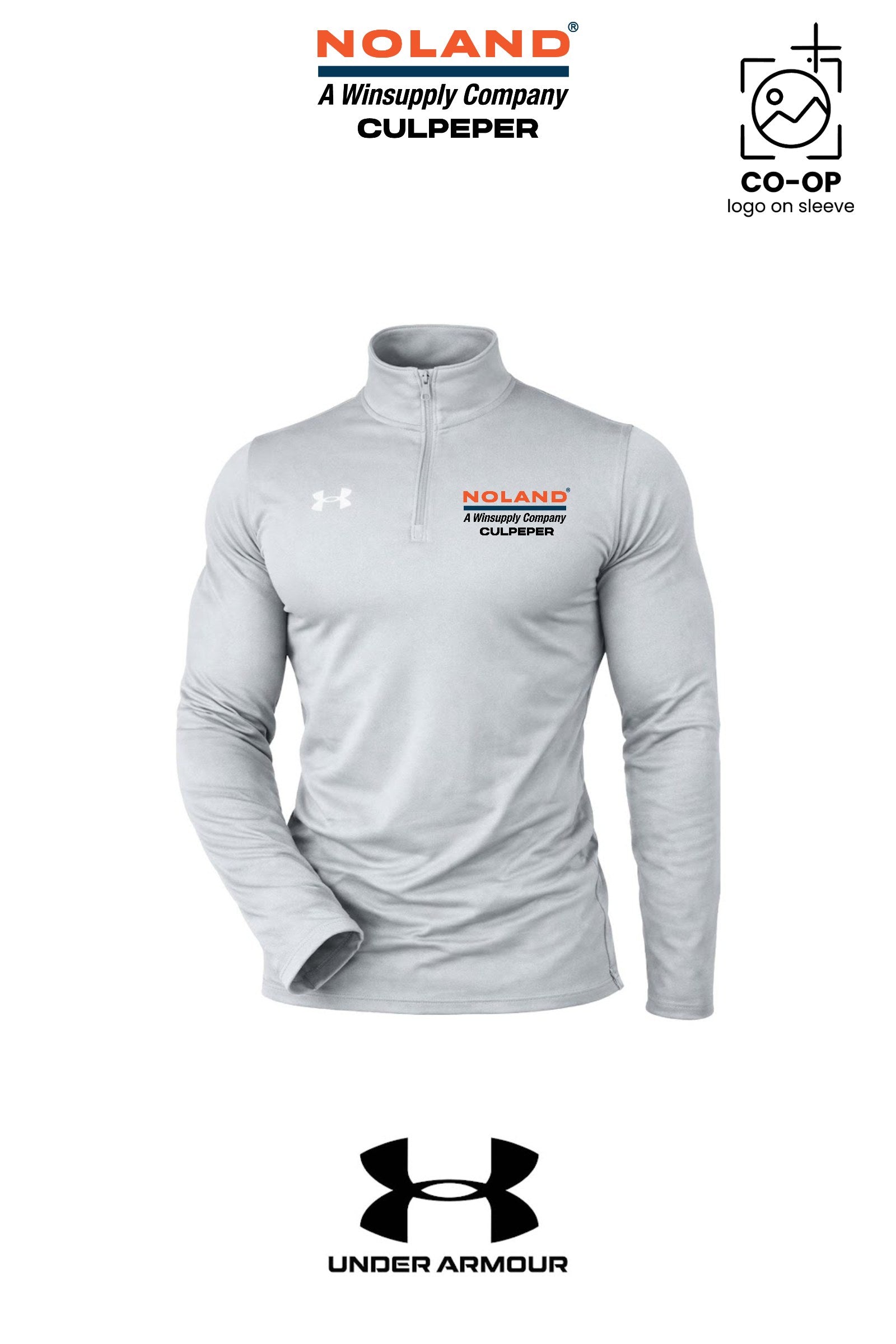 Under Armour Mens Team Tech™ Quarter-Zip Pullover - Culpeper Noland