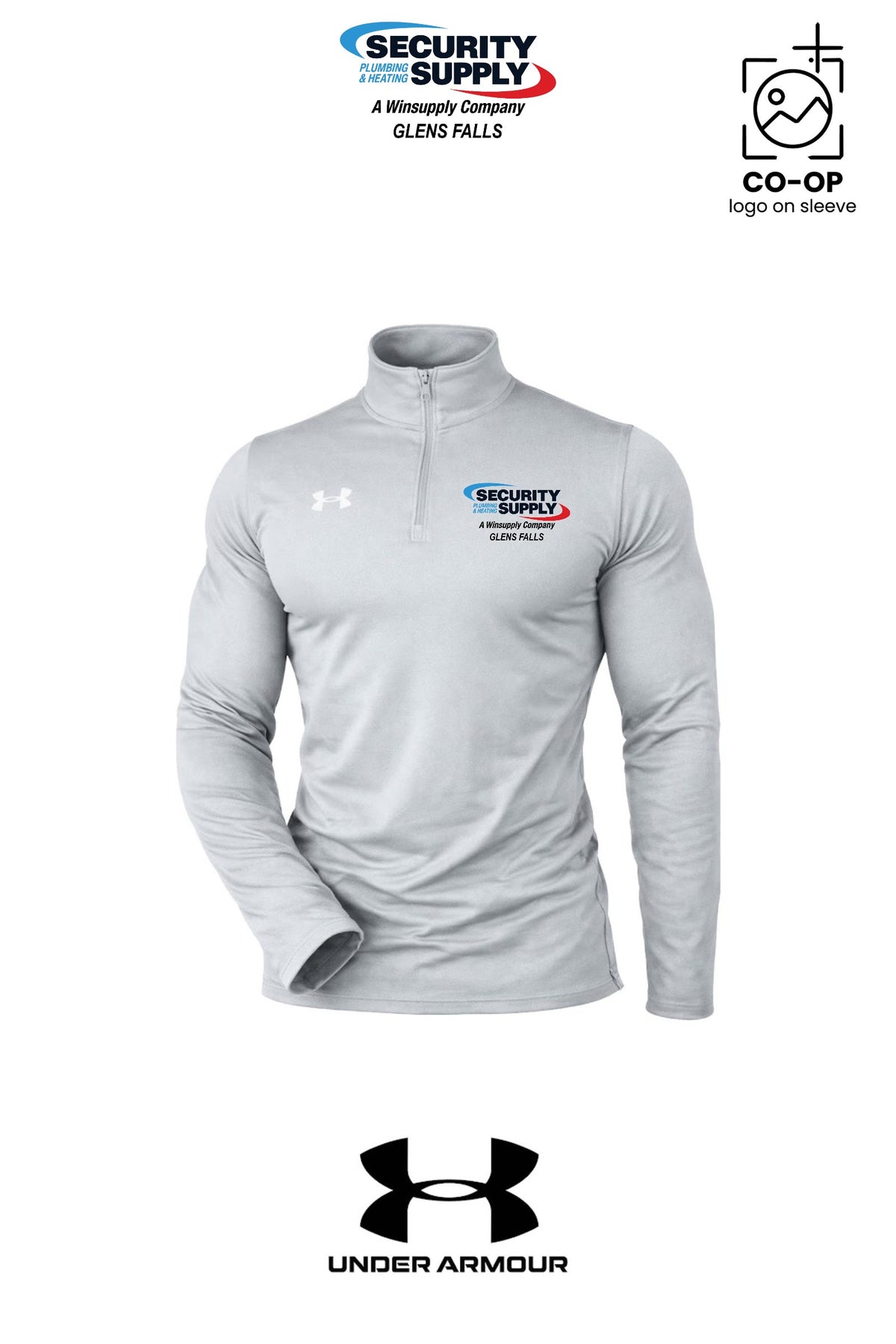 Under Armour Mens Team Tech™ Quarter-Zip Pullover - SPHS Glens Falls