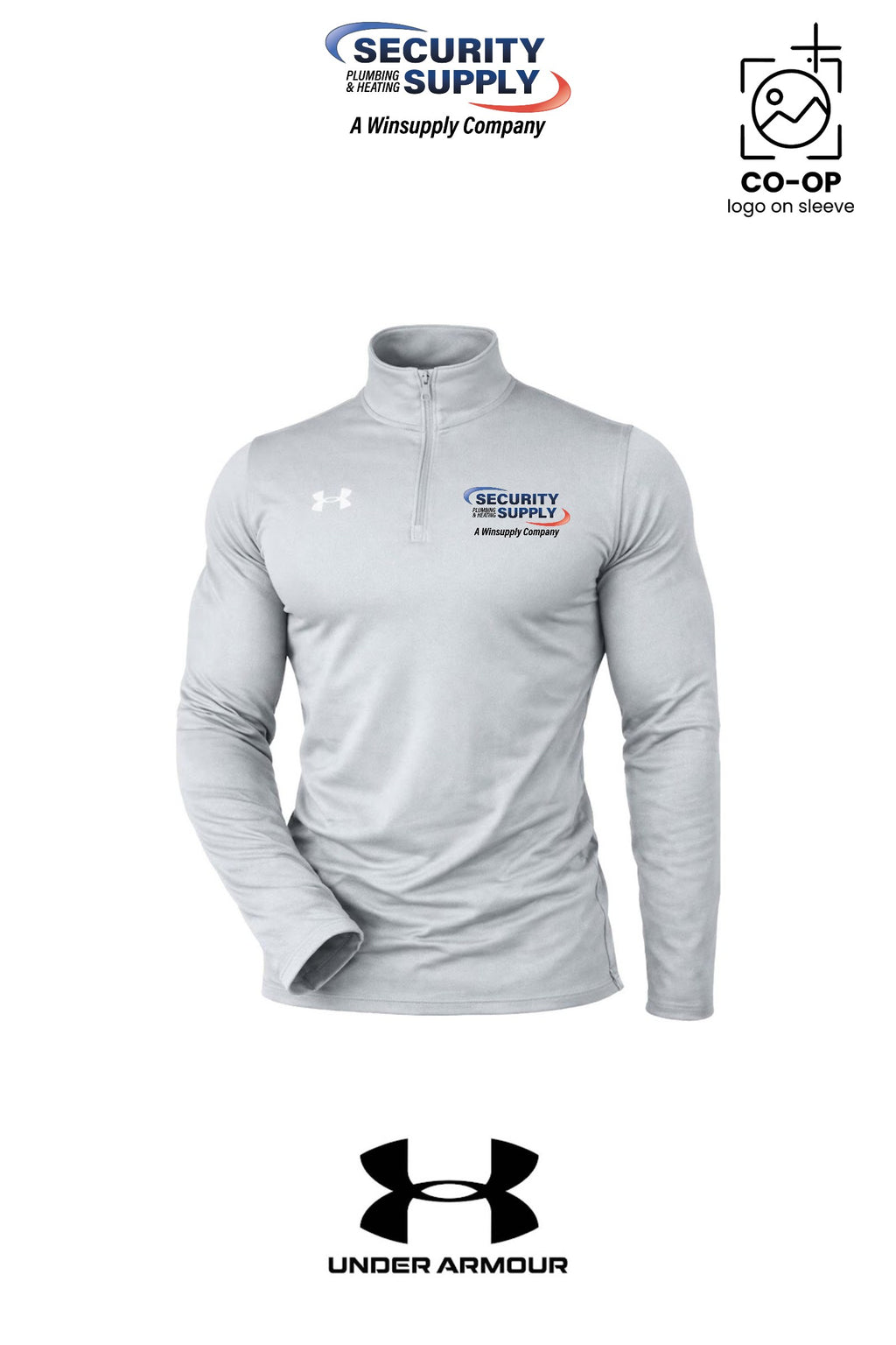 Under Armour Mens Team Tech™ Quarter-Zip Pullover - SPHS Watertown